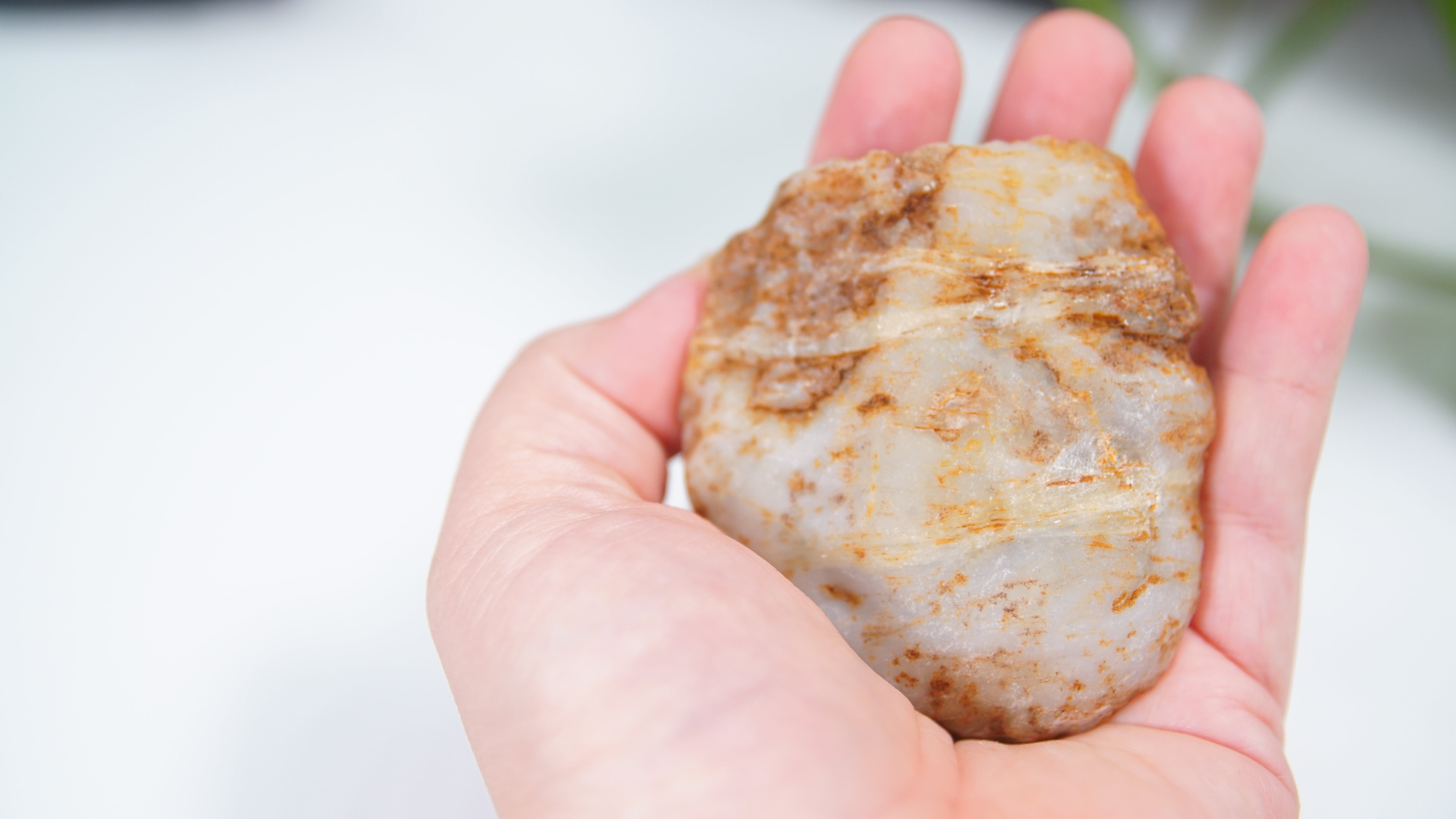 Master Carving - Blue Chalcedony Master Wu Carving - Frog On Lilypad