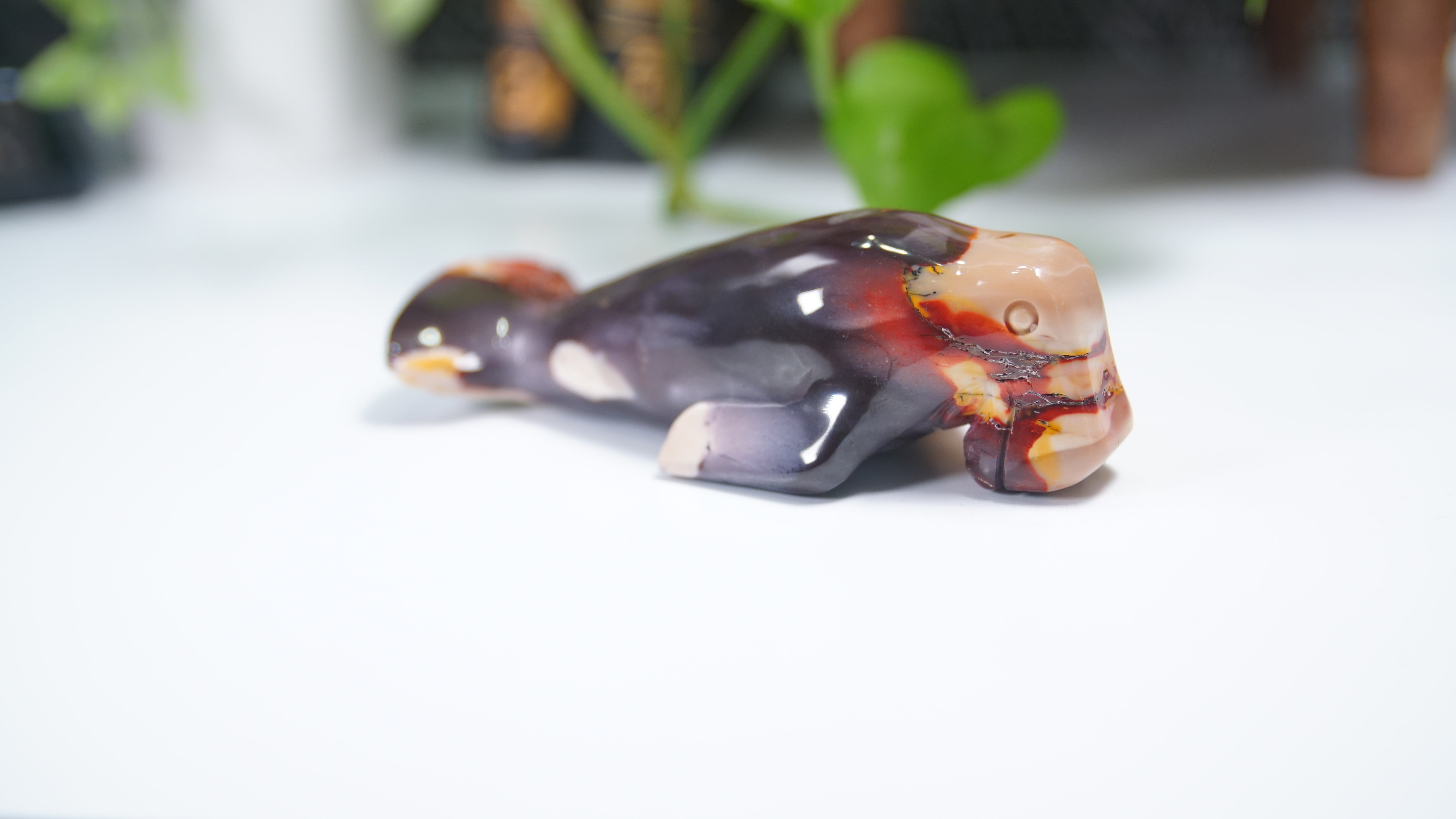 Mookaite Manatee Boutique Carving