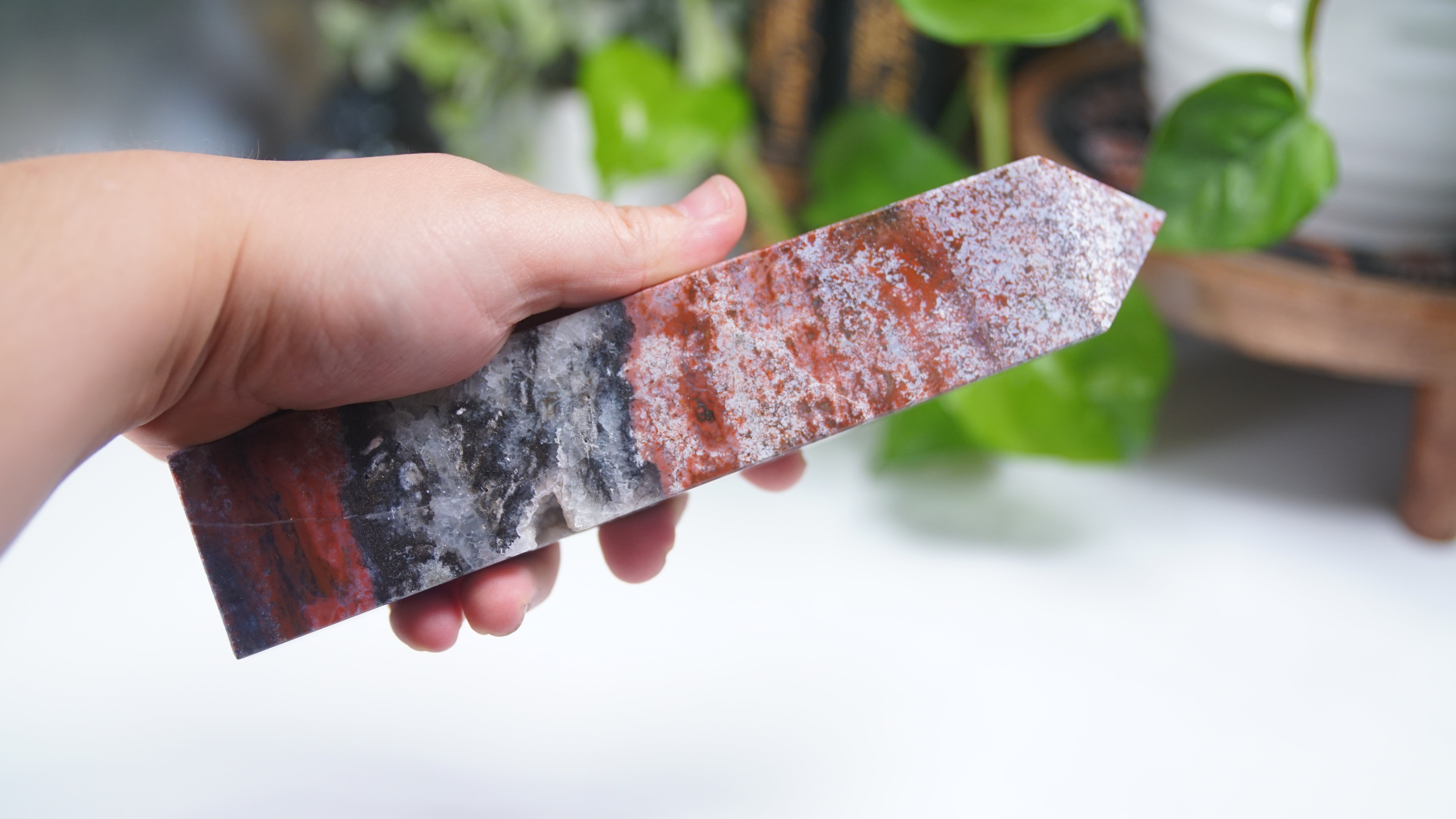 Pink & Red Bubble Ocean Jasper Towers