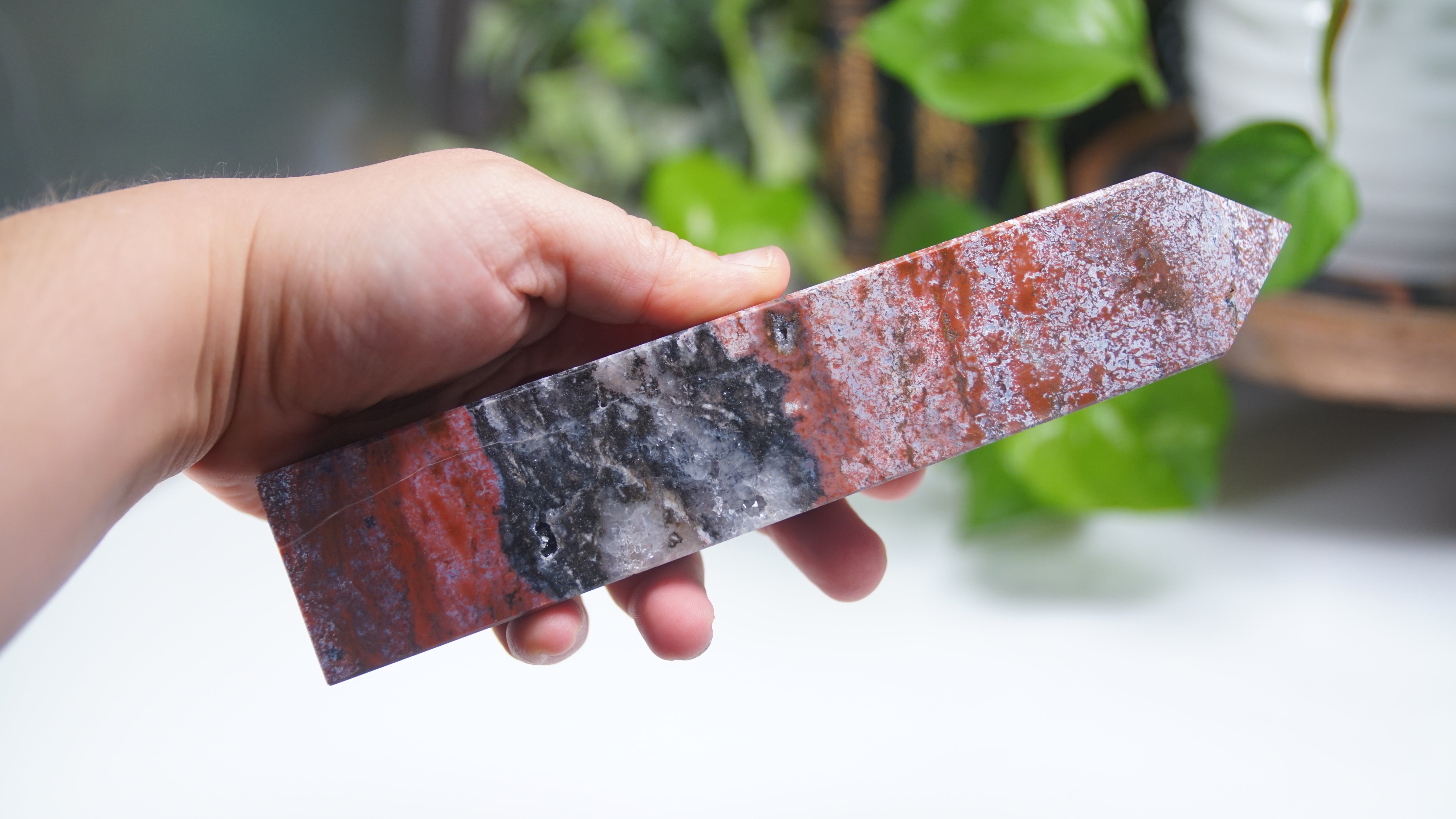 Pink & Red Bubble Ocean Jasper Towers