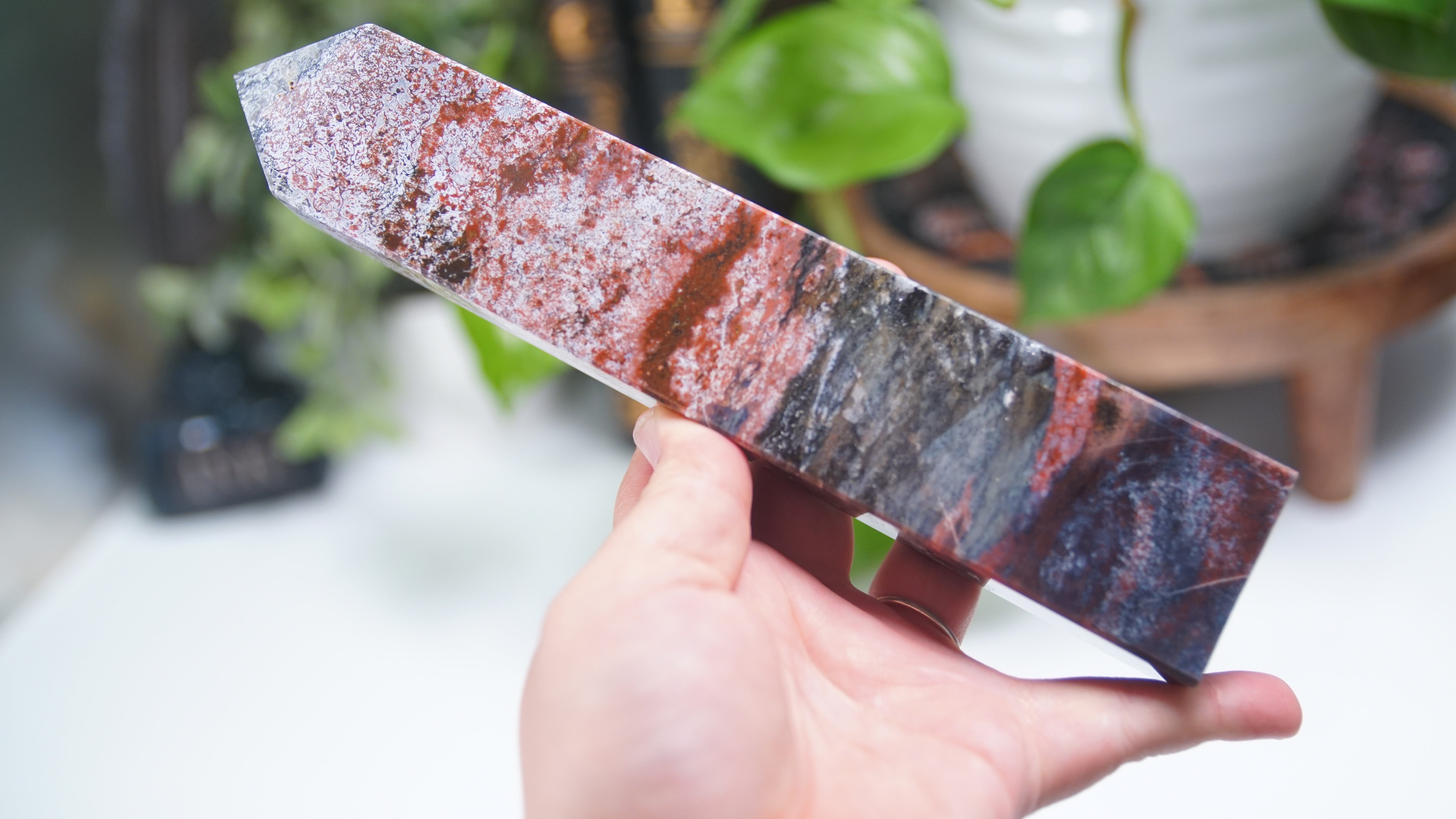 Pink & Red Bubble Ocean Jasper Towers