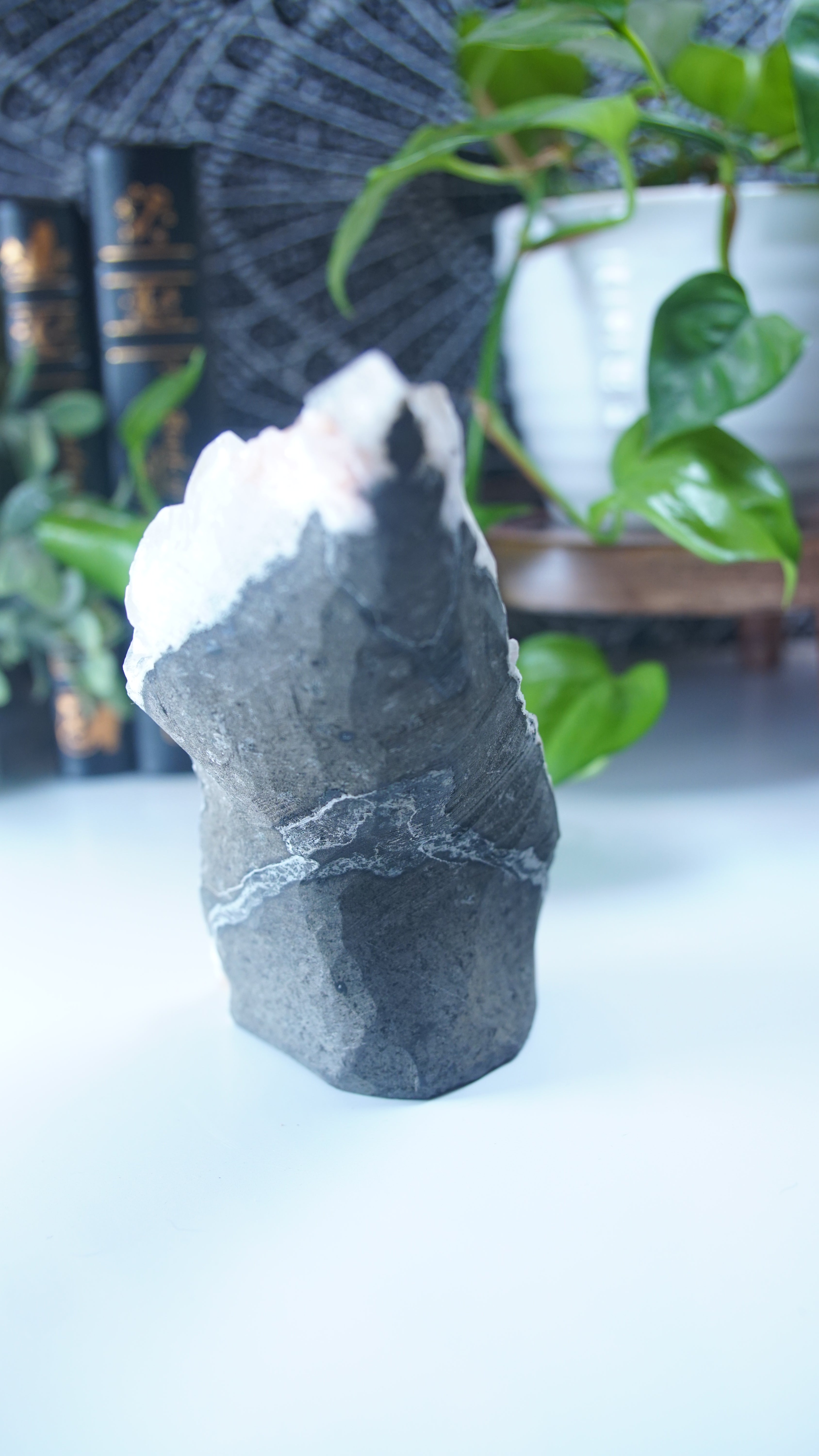 Diamond Apophyllite Blue Chalcedony Sugar Druzy Cluster | High Quality Diamond Apophyllite | US Seller