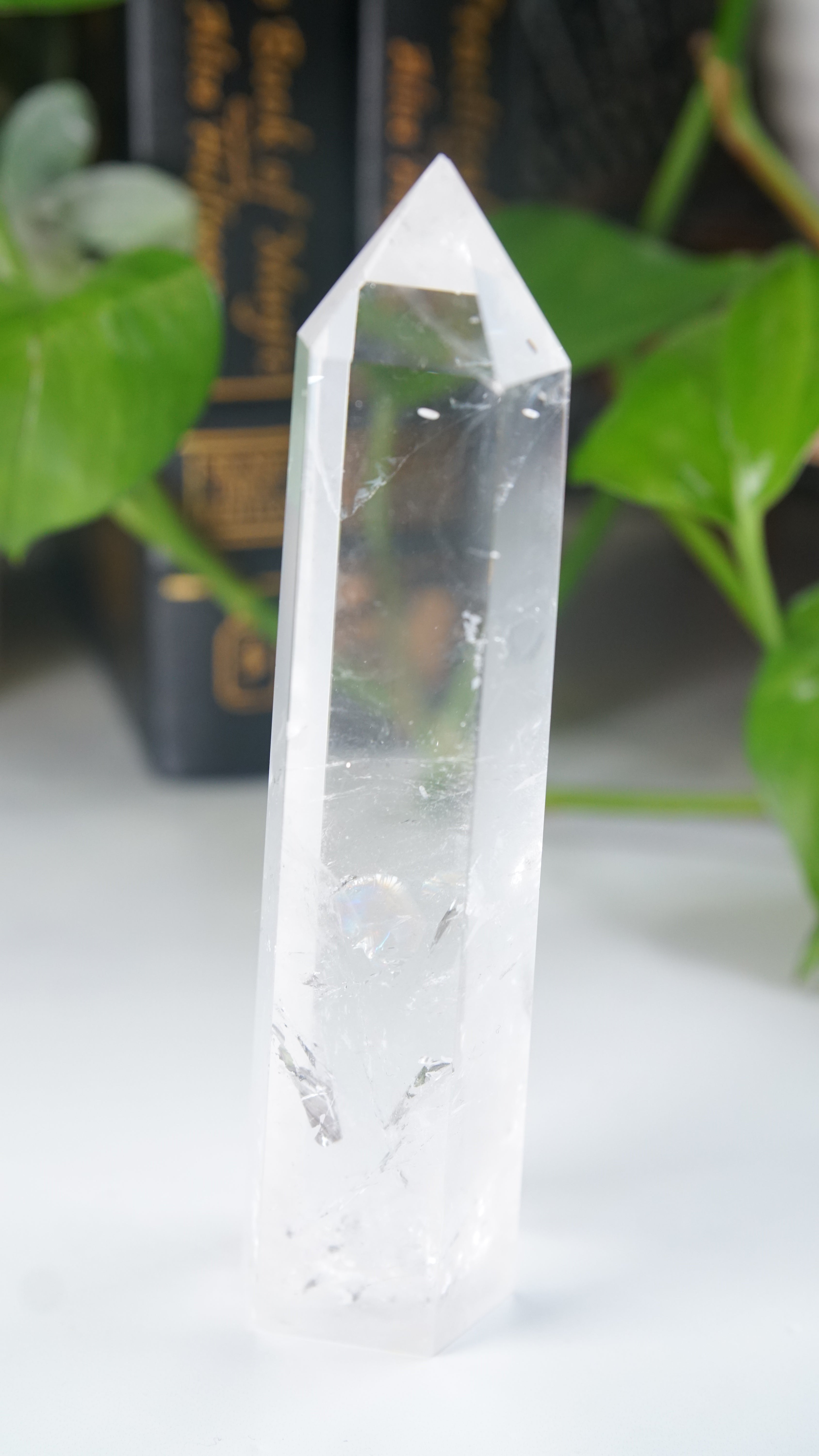 Large Chunky Rainbow Clear Quartz Towers | High Quality Quartz