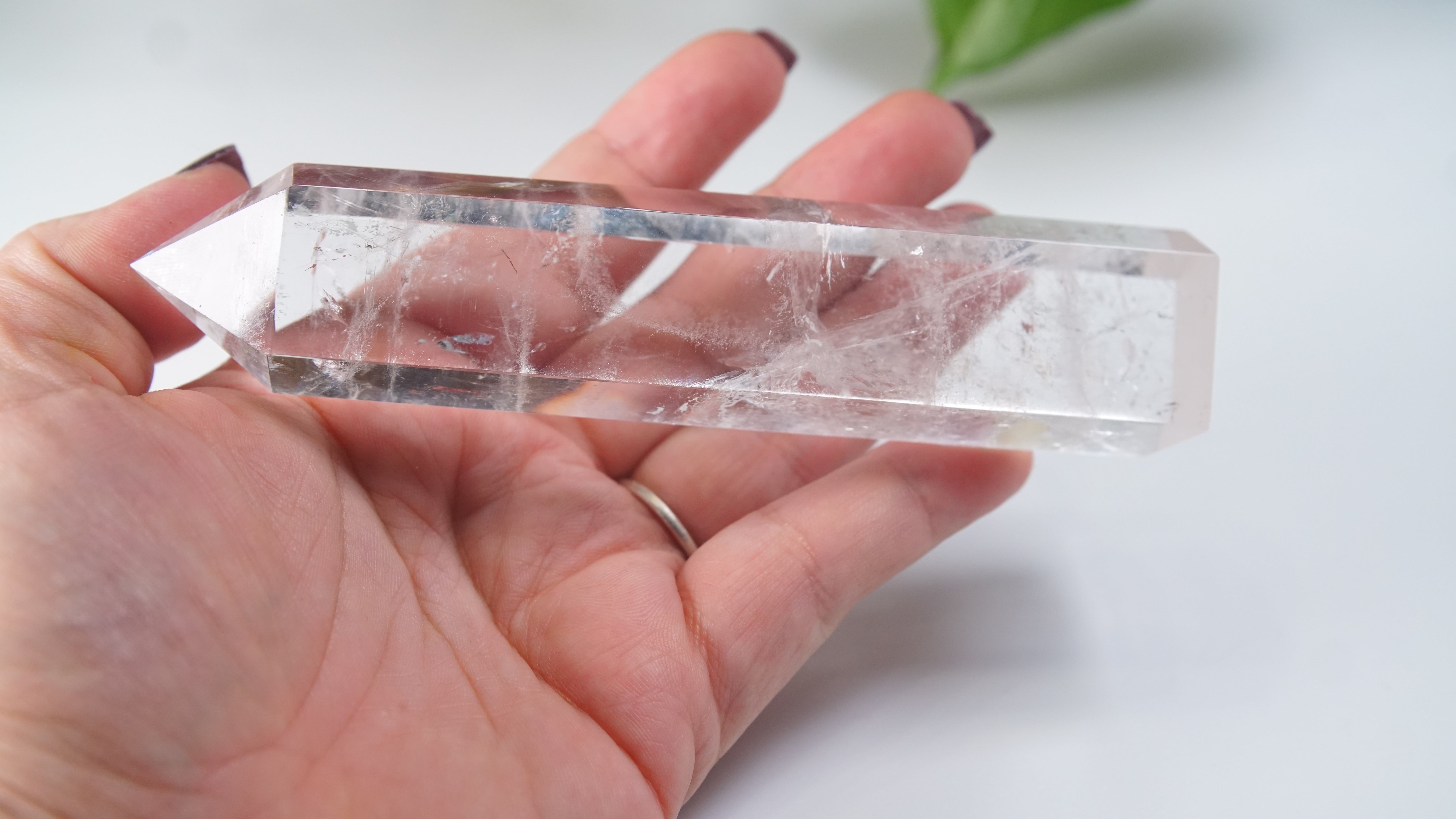 Large Chunky Rainbow Clear Quartz Towers | High Quality Quartz