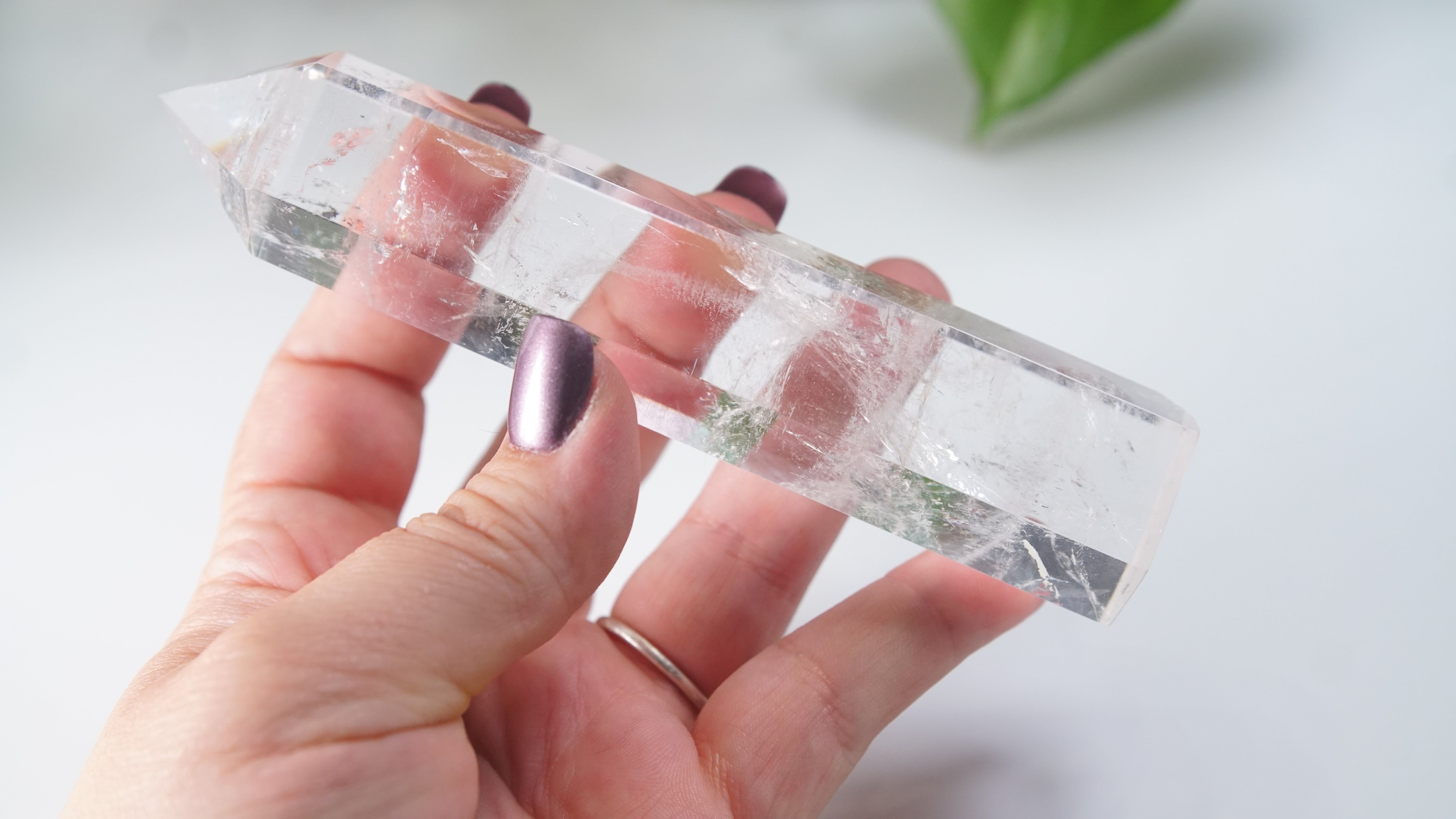 Large Chunky Rainbow Clear Quartz Towers | High Quality Quartz