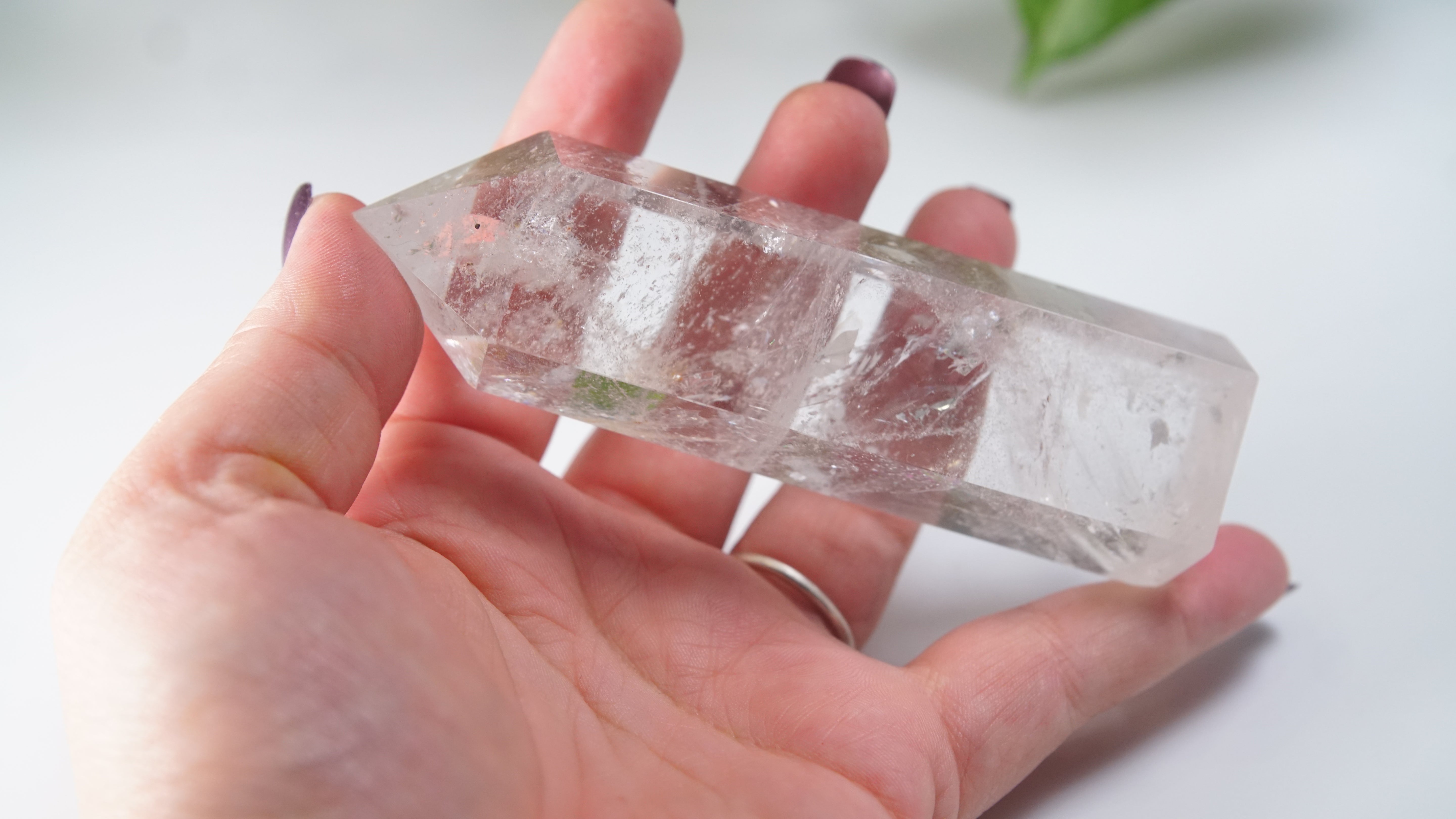 Large Chunky Rainbow Clear Quartz Towers | High Quality Quartz