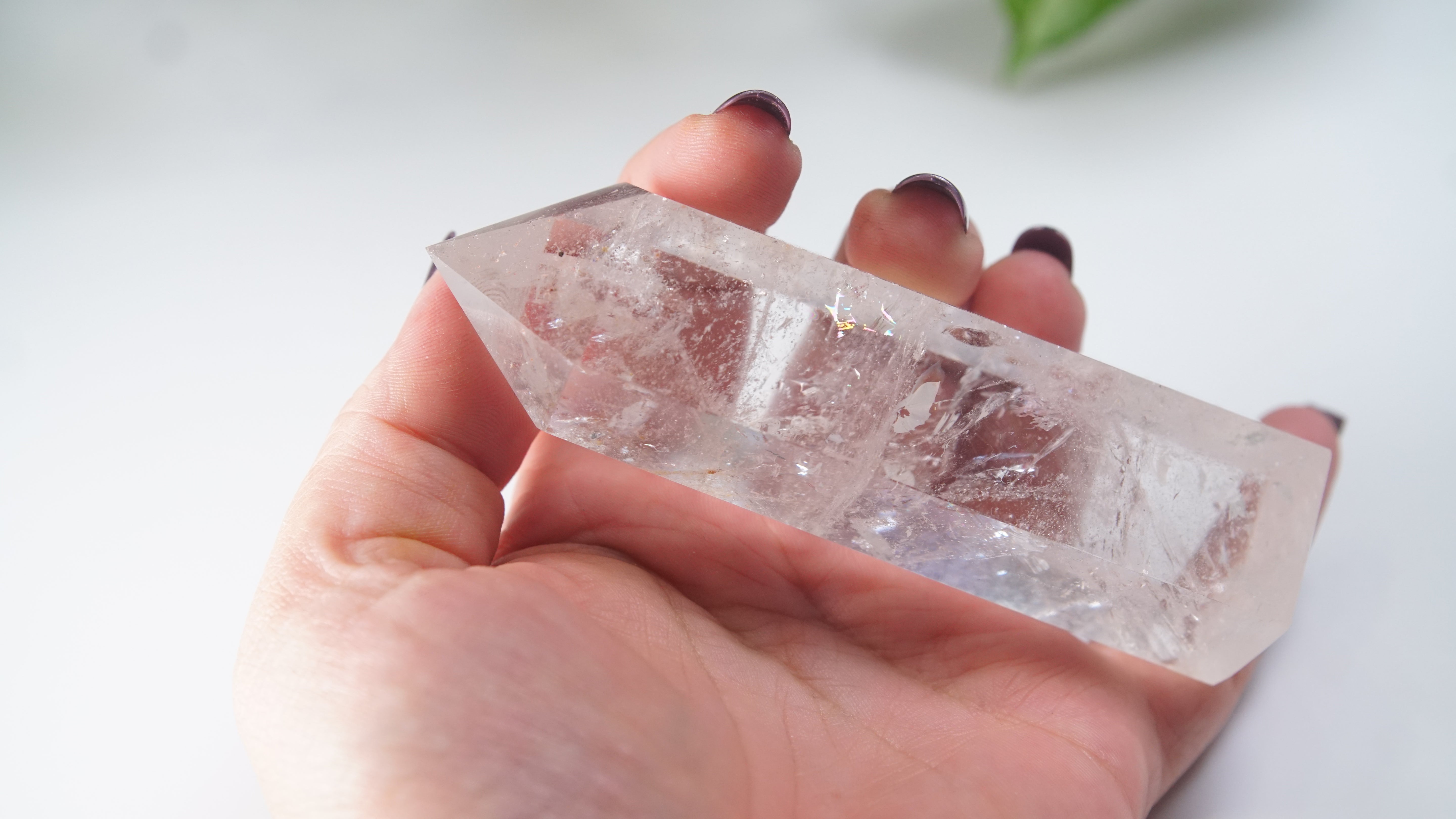 Large Chunky Rainbow Clear Quartz Towers | High Quality Quartz