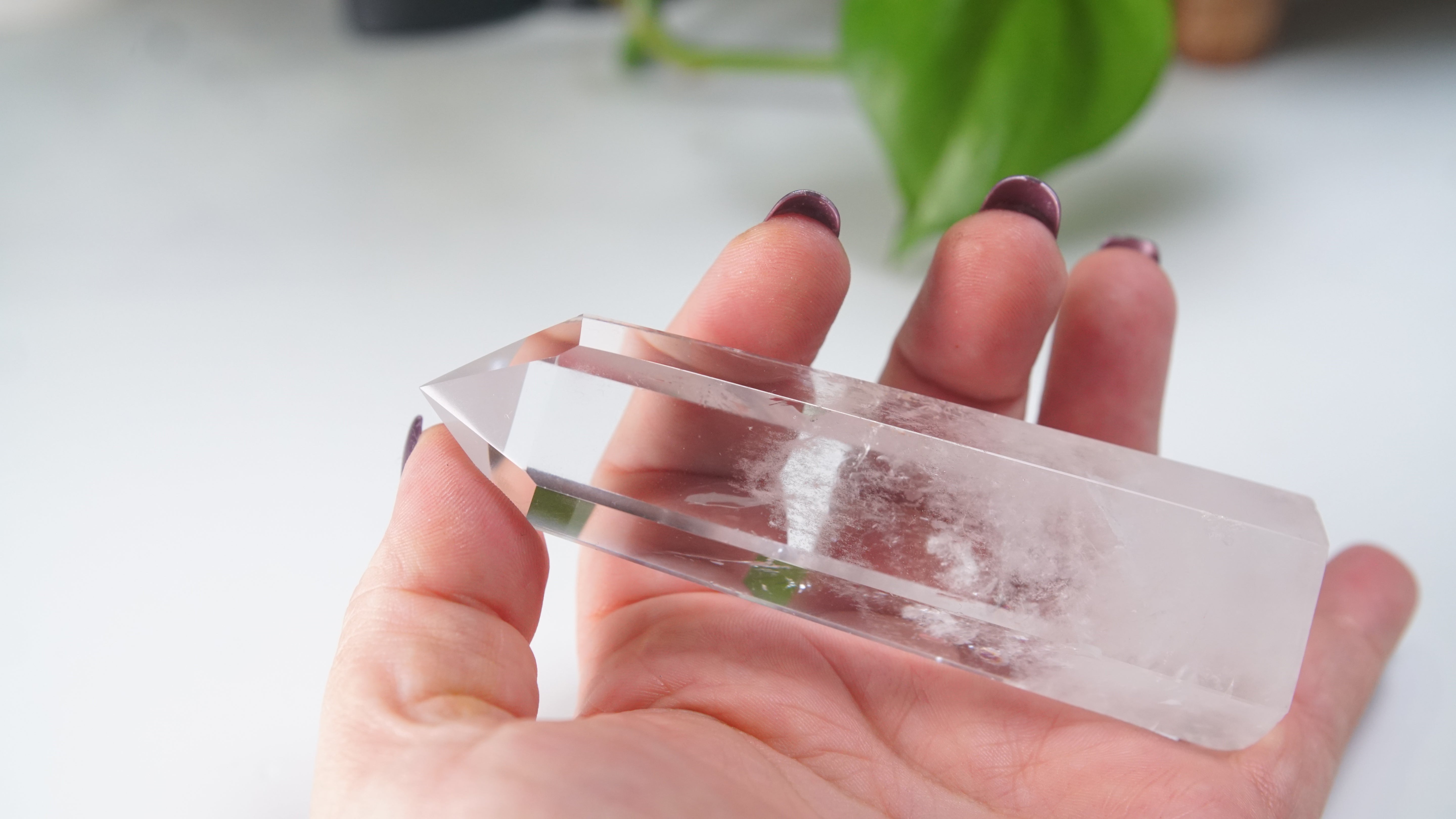 Large Chunky Rainbow Clear Quartz Towers | High Quality Quartz