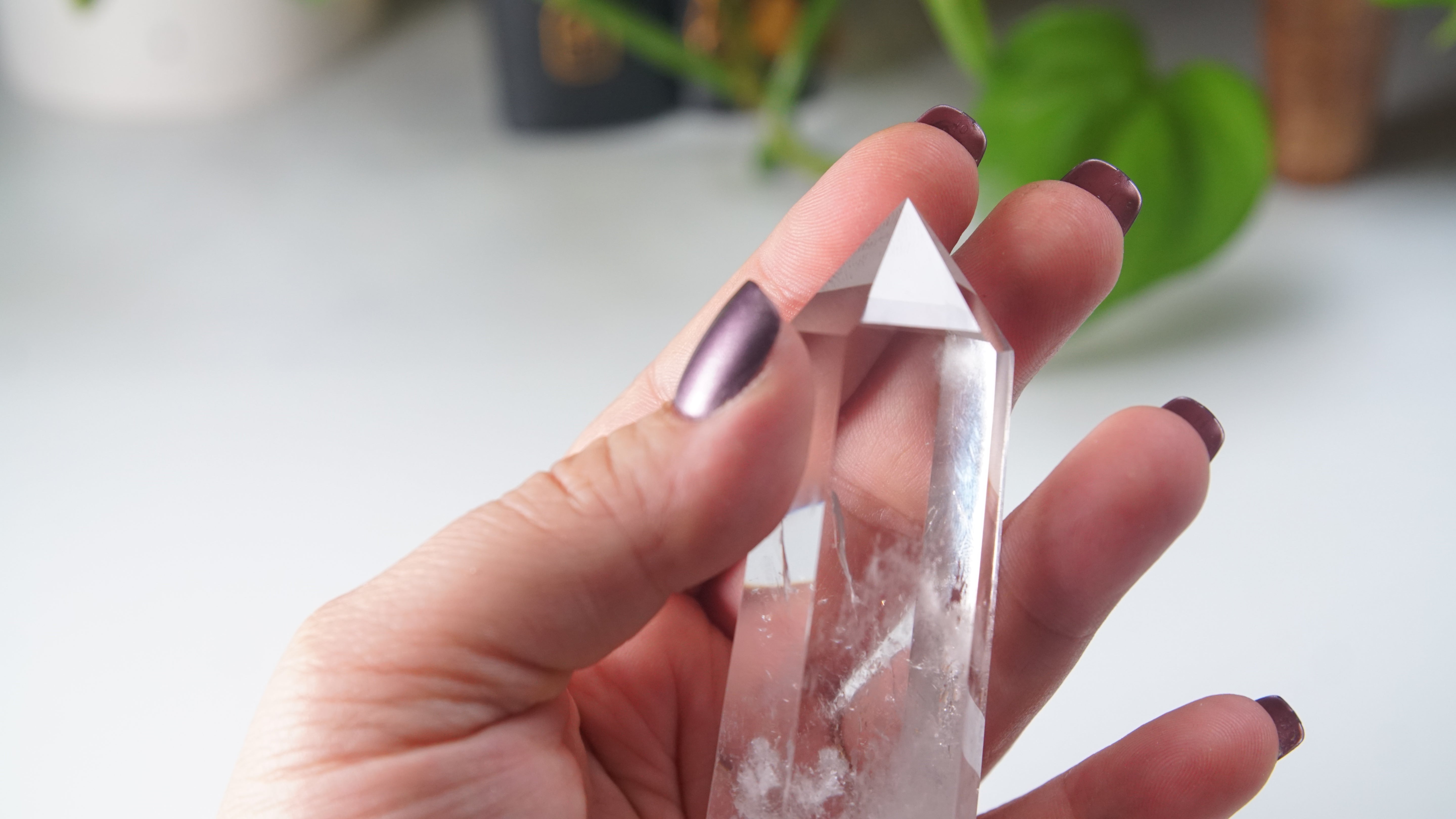 Large Chunky Rainbow Clear Quartz Towers | High Quality Quartz