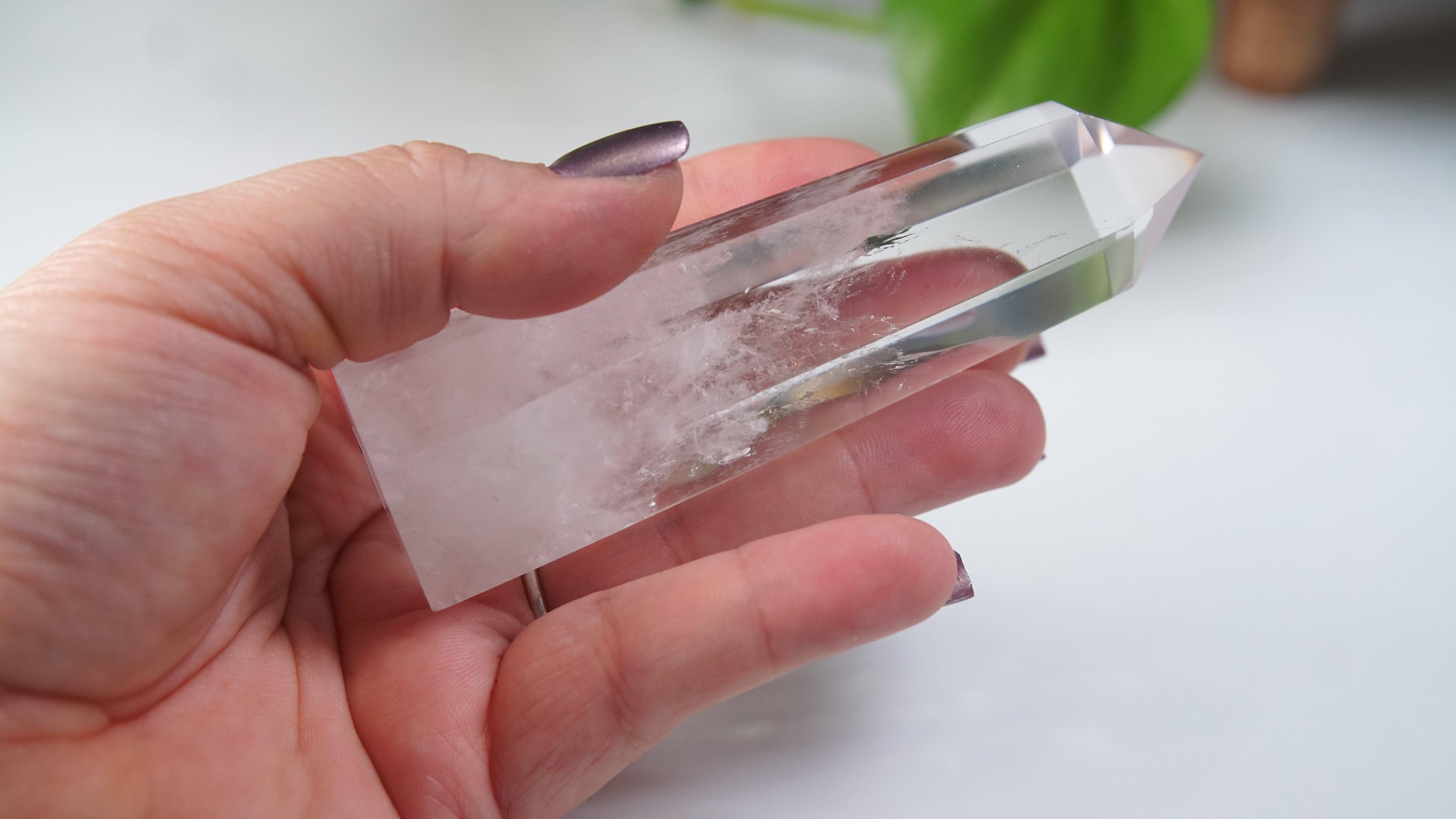 Large Chunky Rainbow Clear Quartz Towers | High Quality Quartz