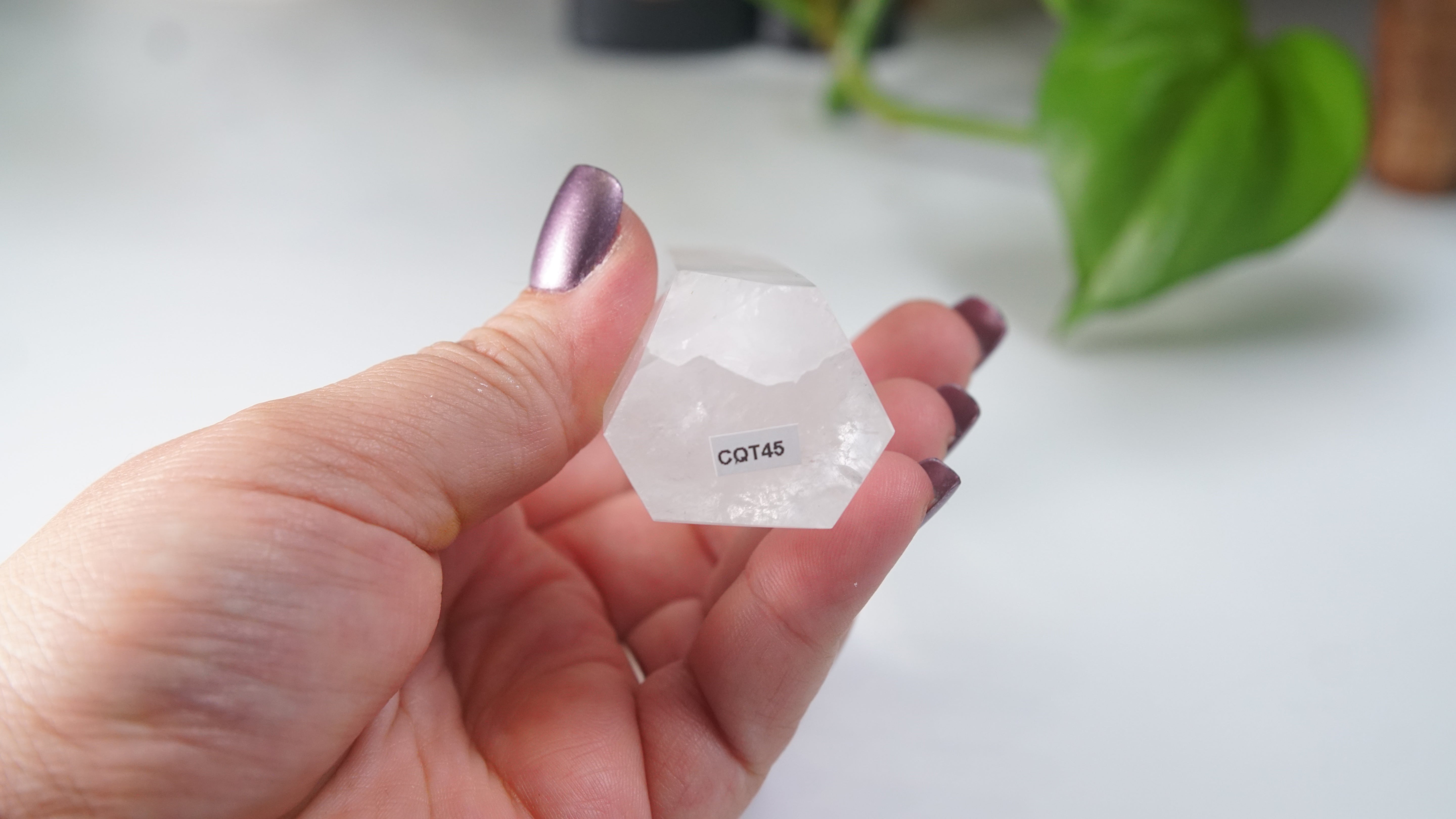 Large Chunky Rainbow Clear Quartz Towers | High Quality Quartz