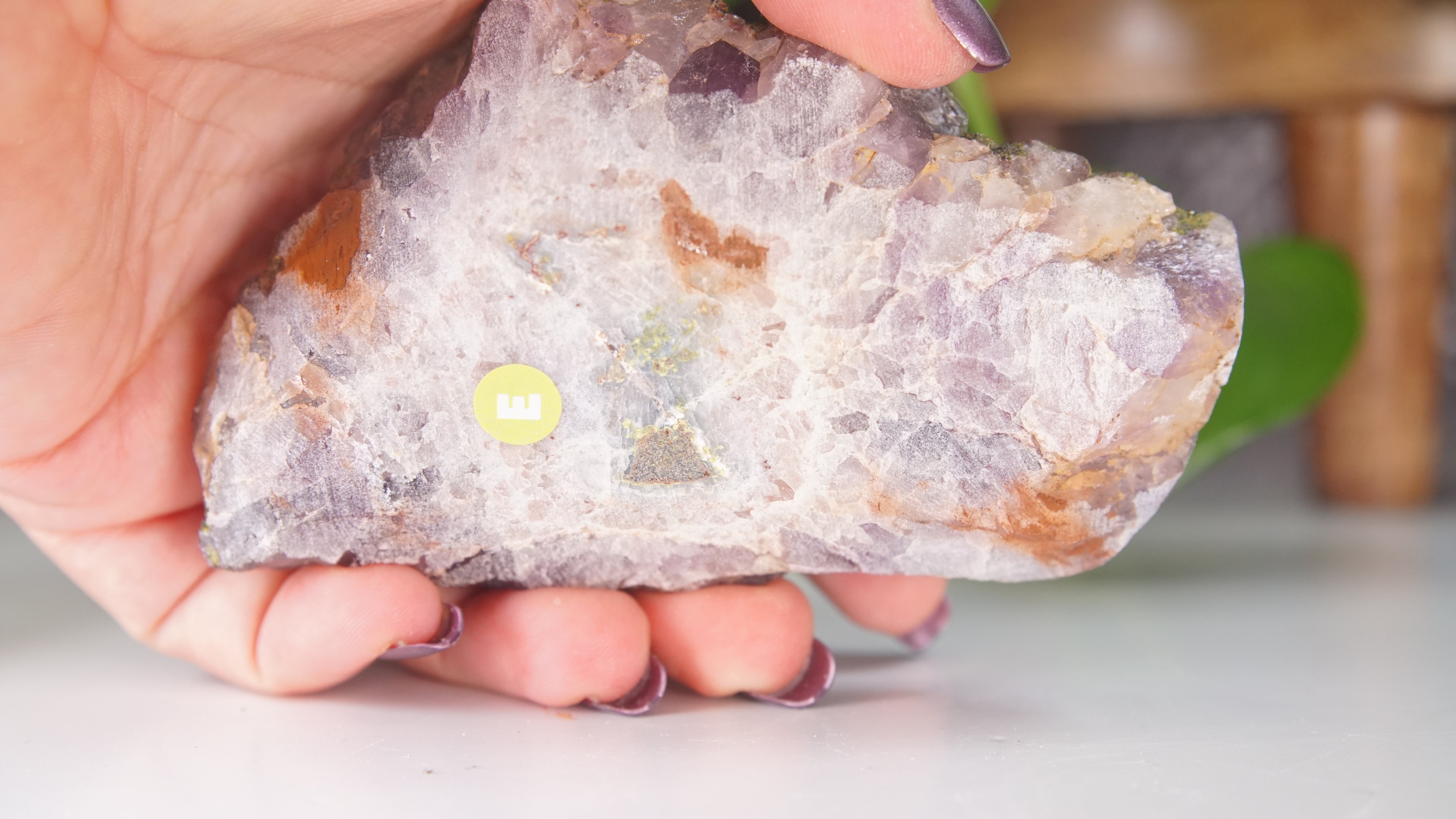 Epidote Amethyst High Quality Chinese Garden Quartz Cluster