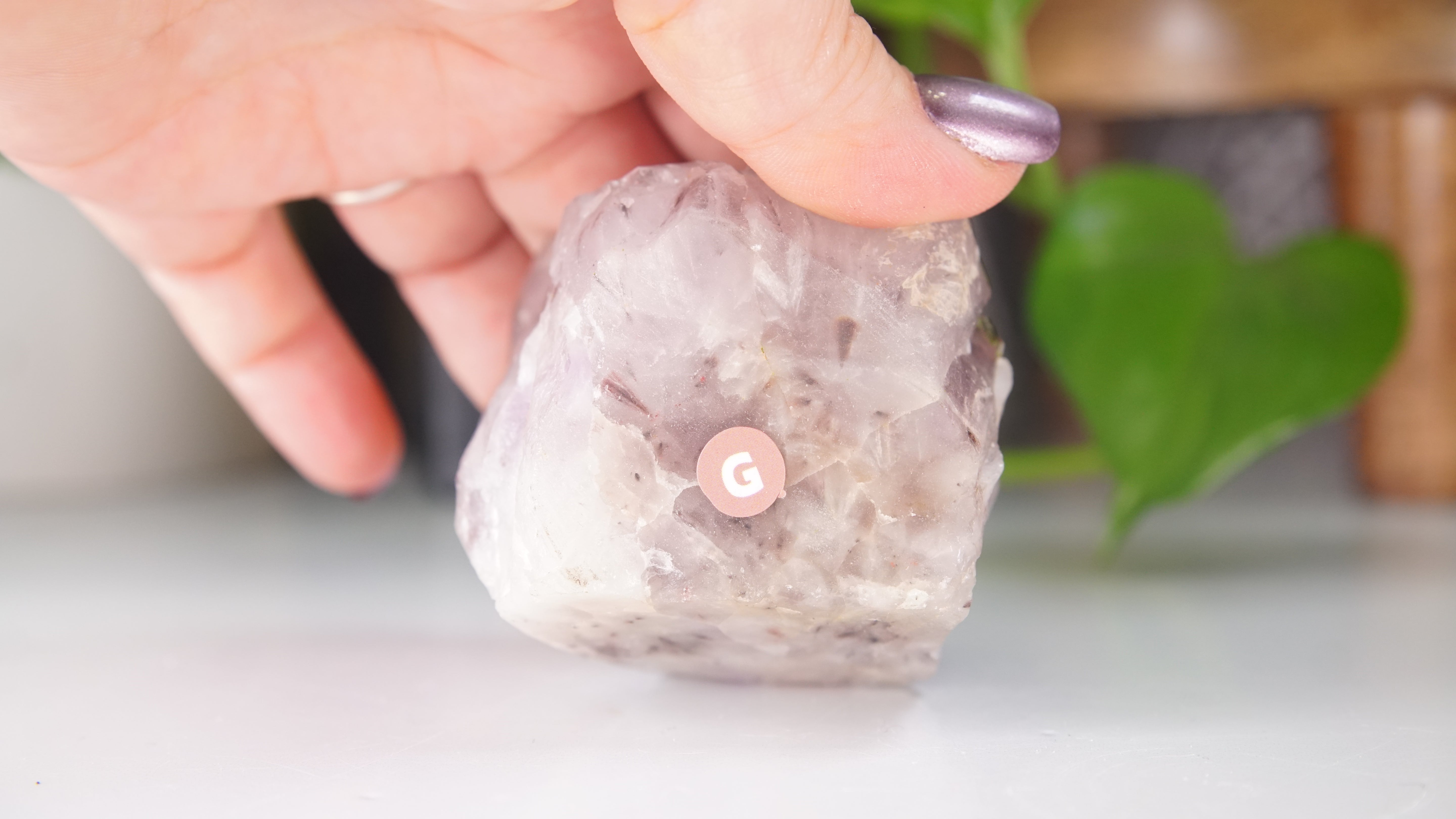 Amethyst Cluster with Epidote | Chinese Garden Quartz