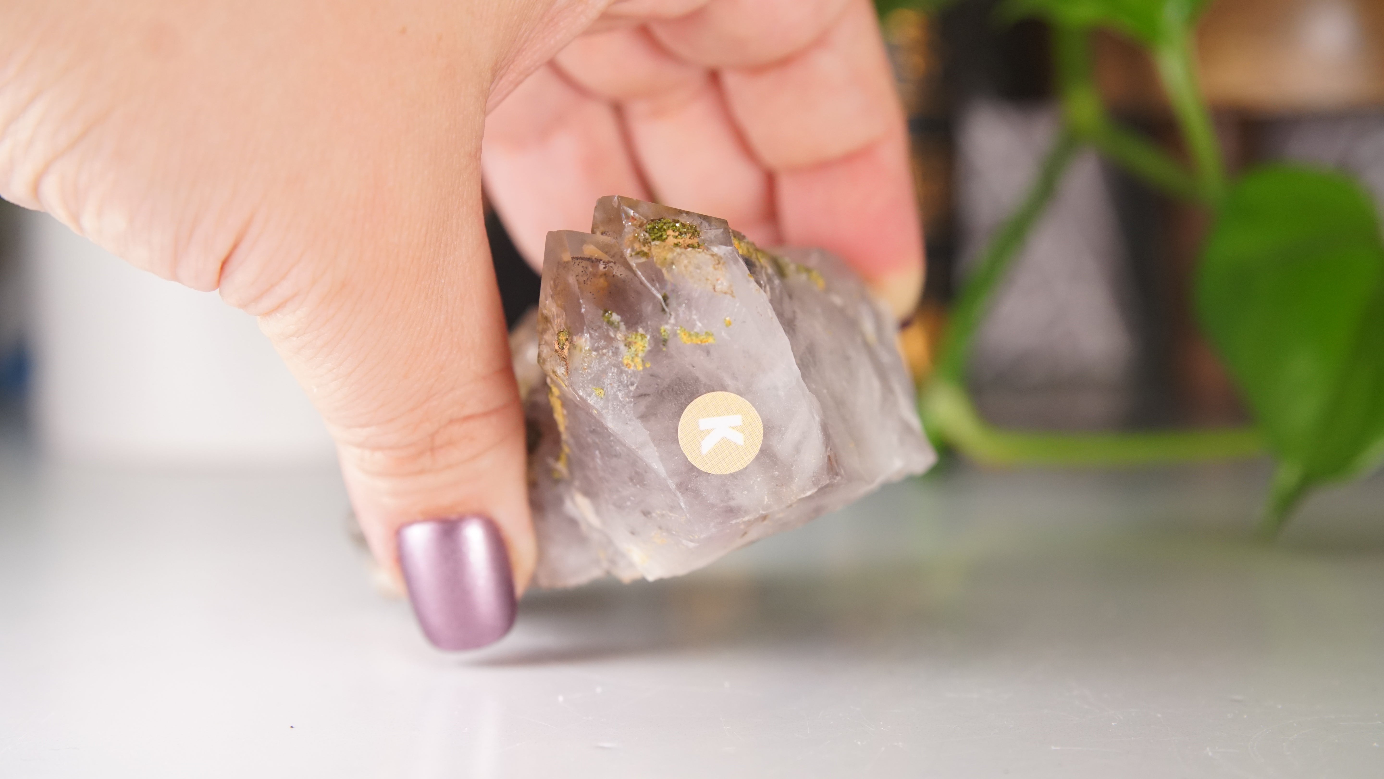 Epidote Amethyst High Quality Chinese Garden Quartz Cluster