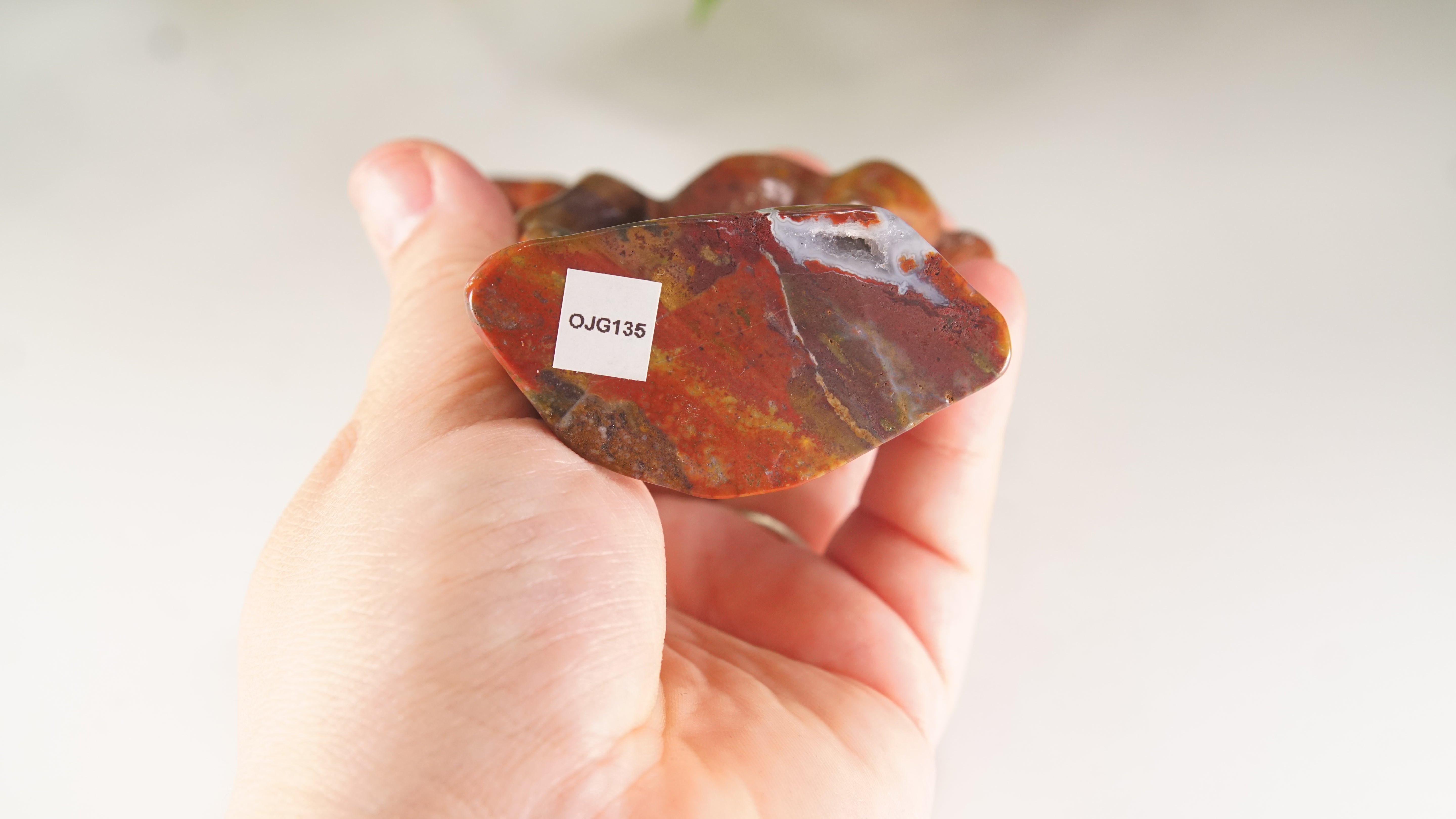 Ocean Jasper Boutique Goat Carving