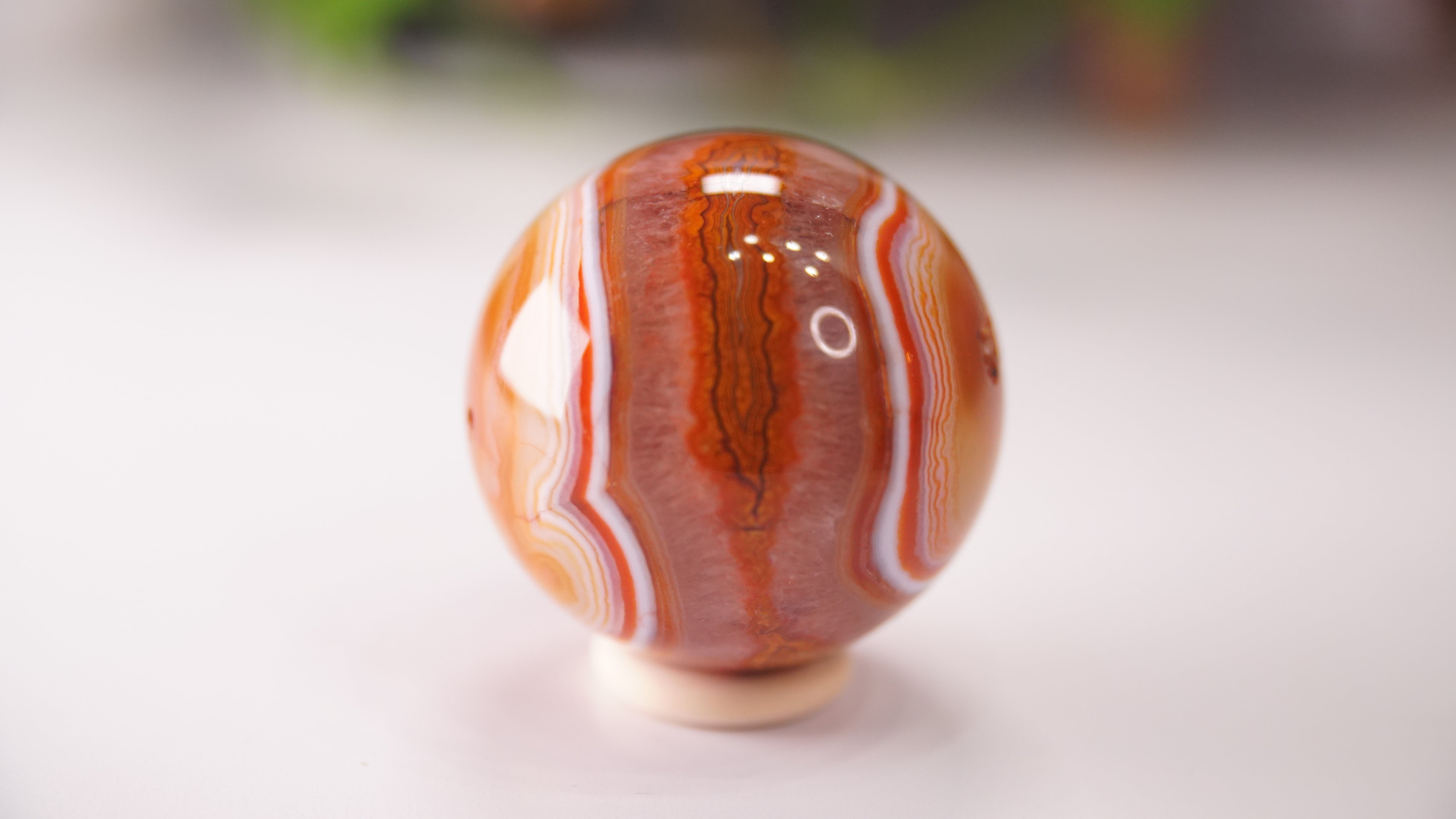 Stunning Carnelian Spheres | High Quality | US Seller (A)
