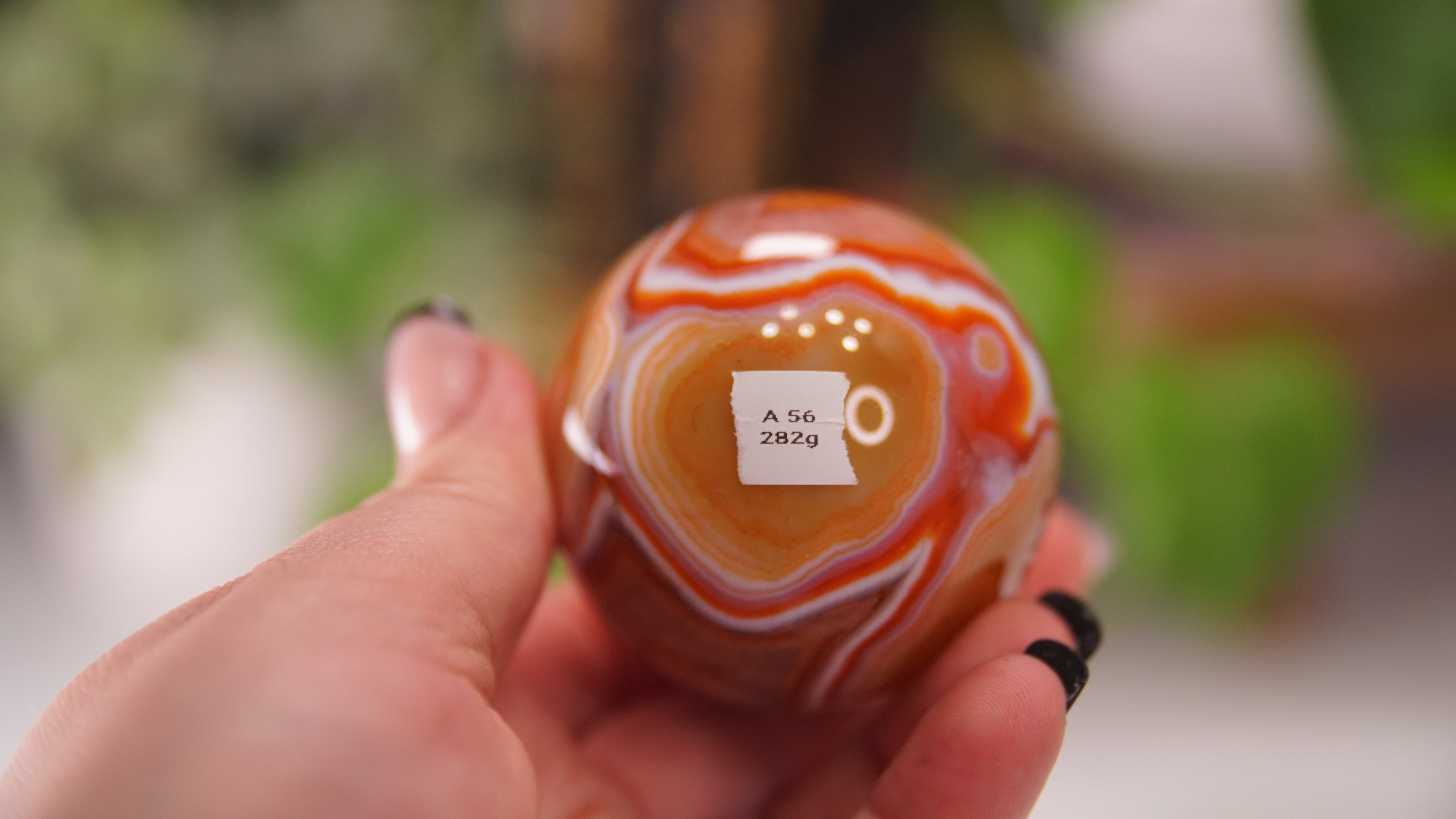 Stunning Carnelian Spheres | High Quality | US Seller (A)