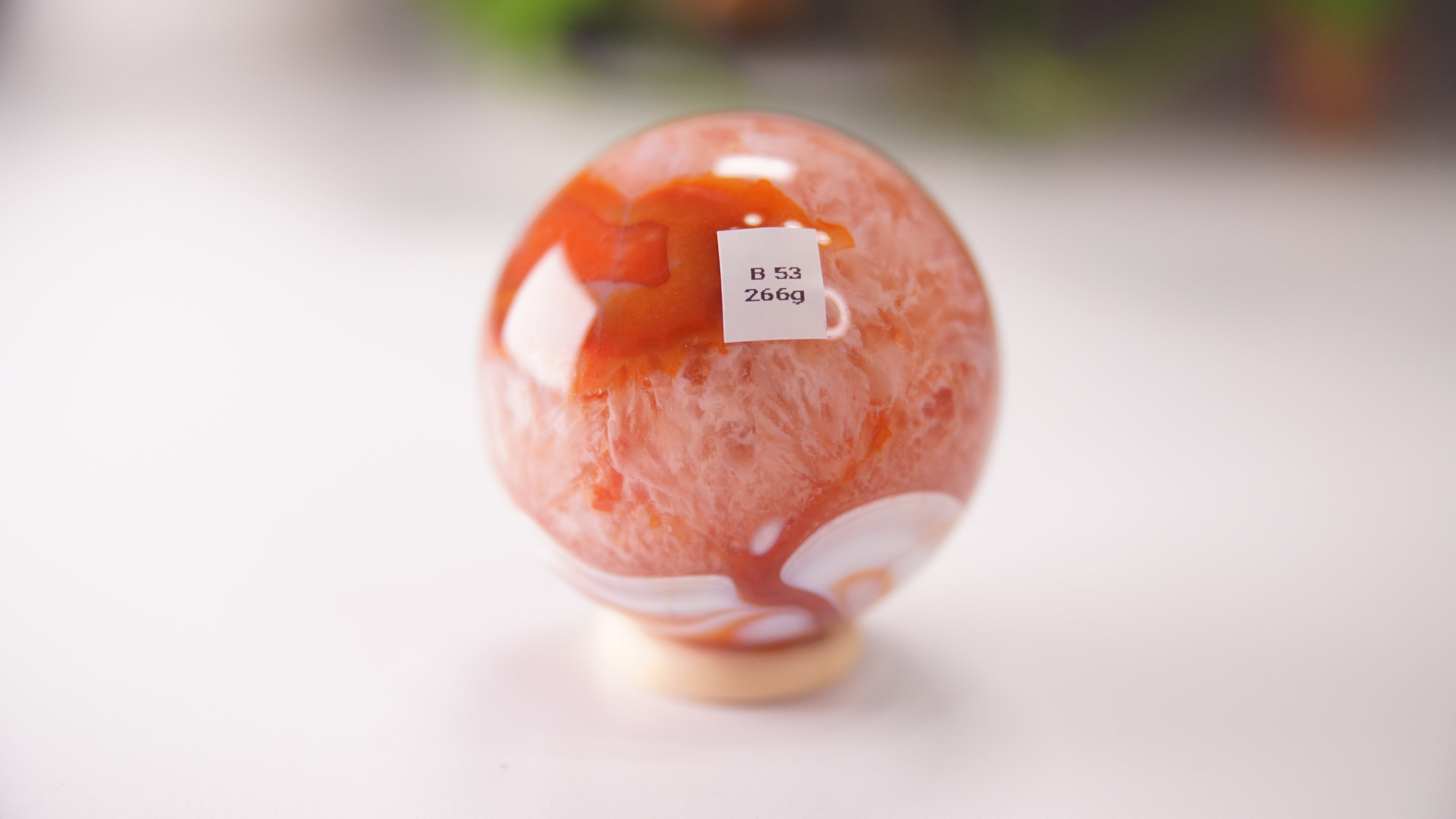 Stunning Carnelian Spheres | High Quality | US Seller (B)