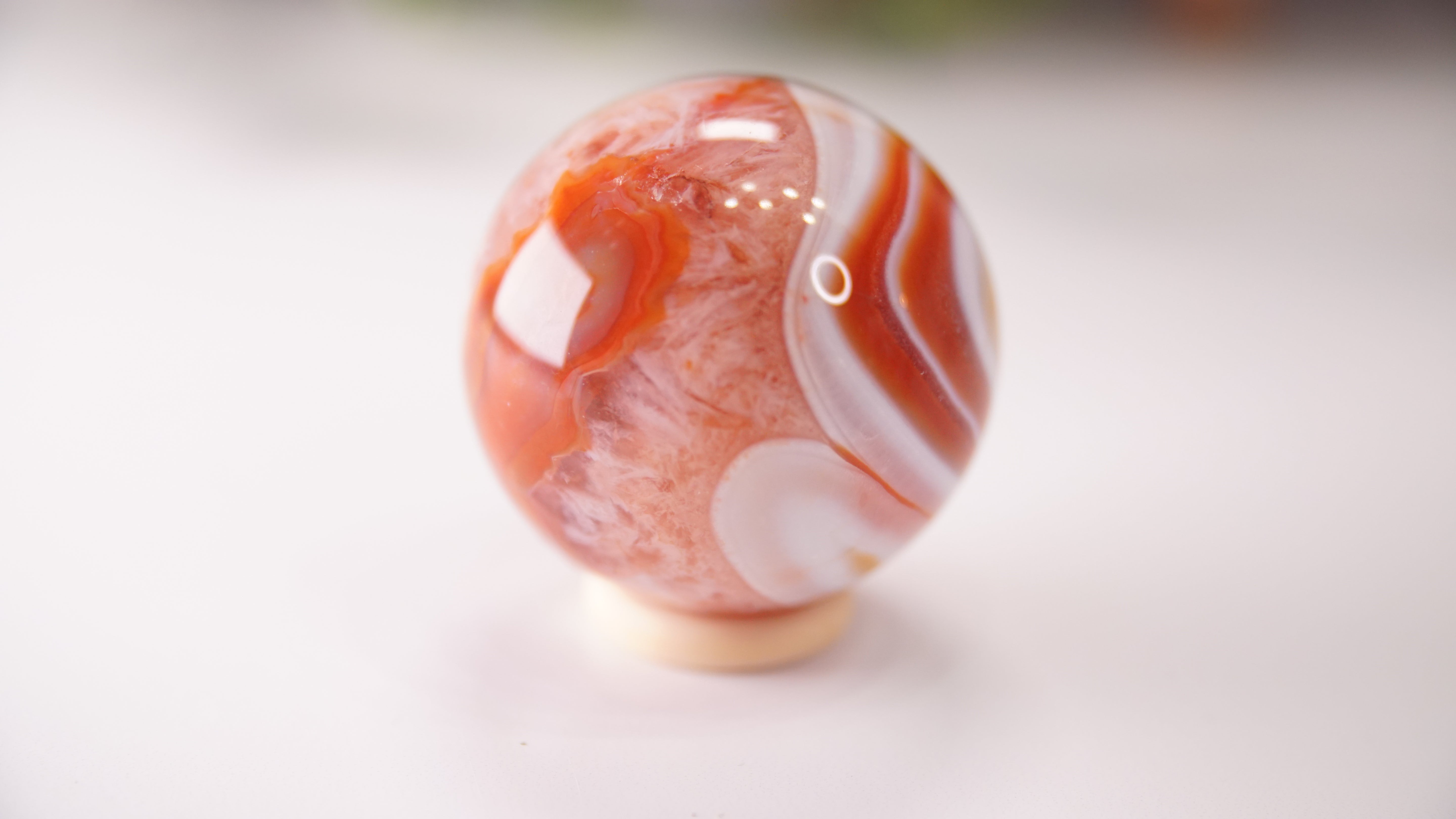 Stunning Carnelian Spheres | High Quality | US Seller (B)
