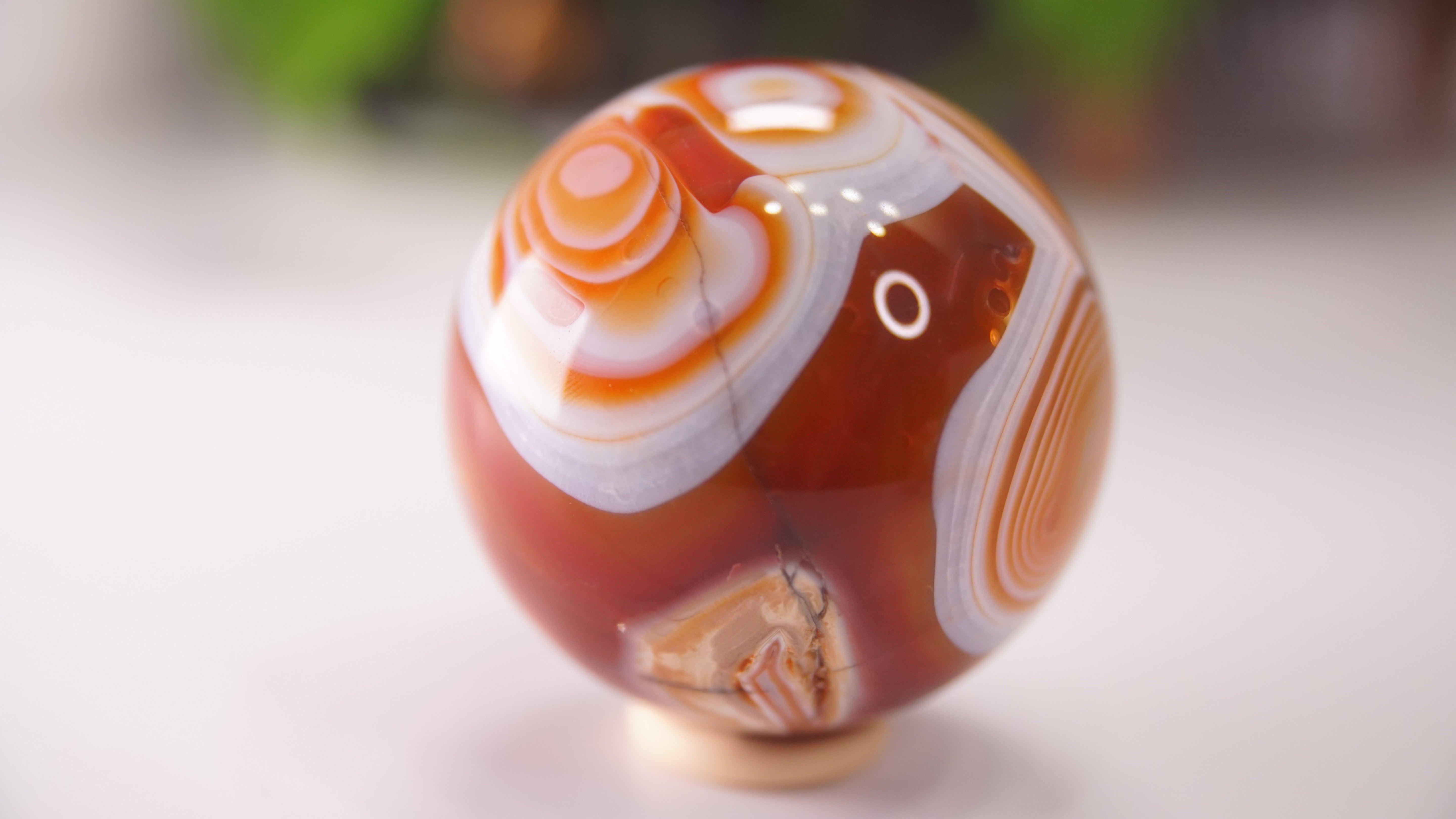 Stunning Carnelian Spheres | High Quality | US Seller (E)