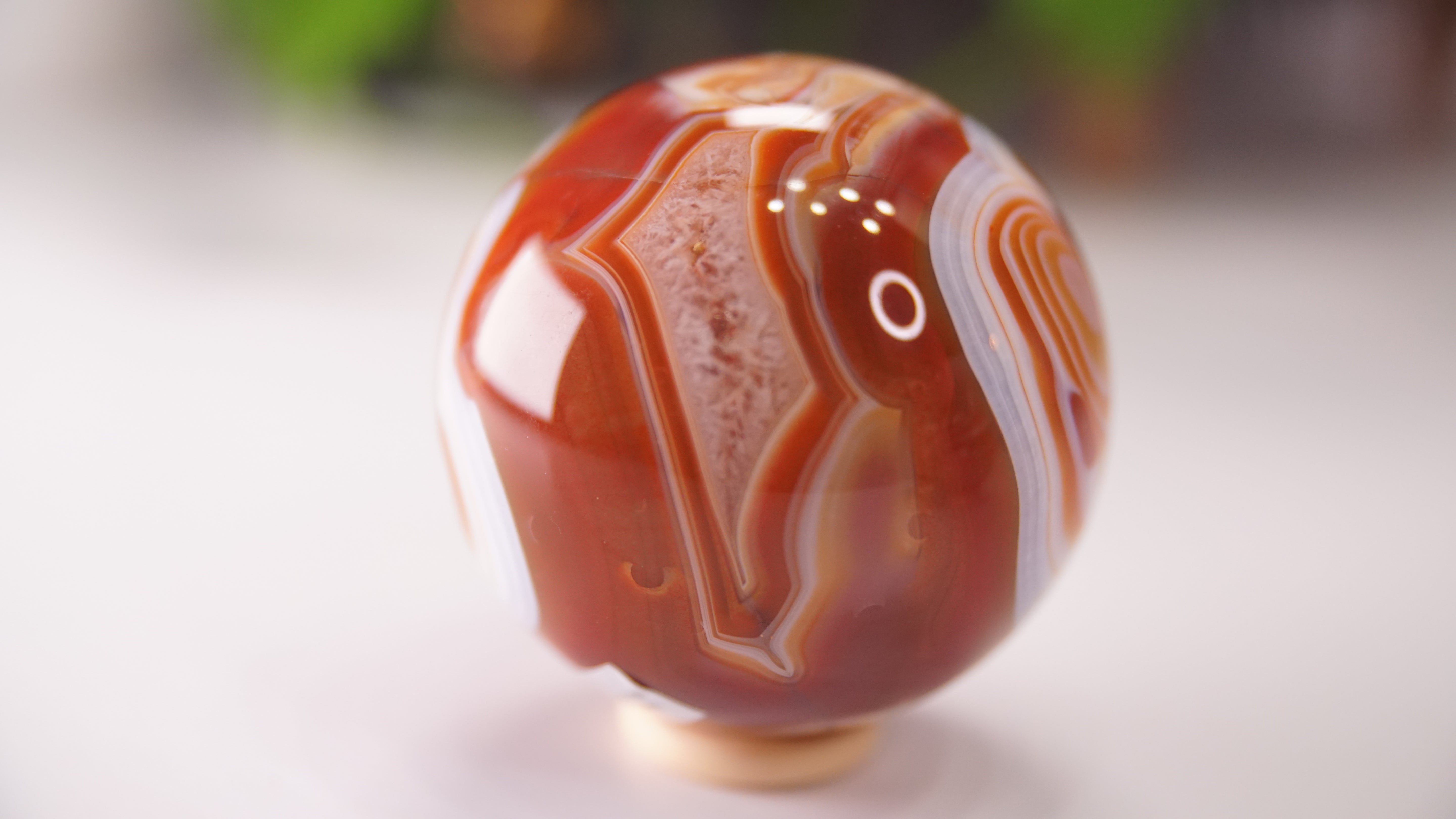 Stunning Carnelian Spheres | High Quality | US Seller (E)