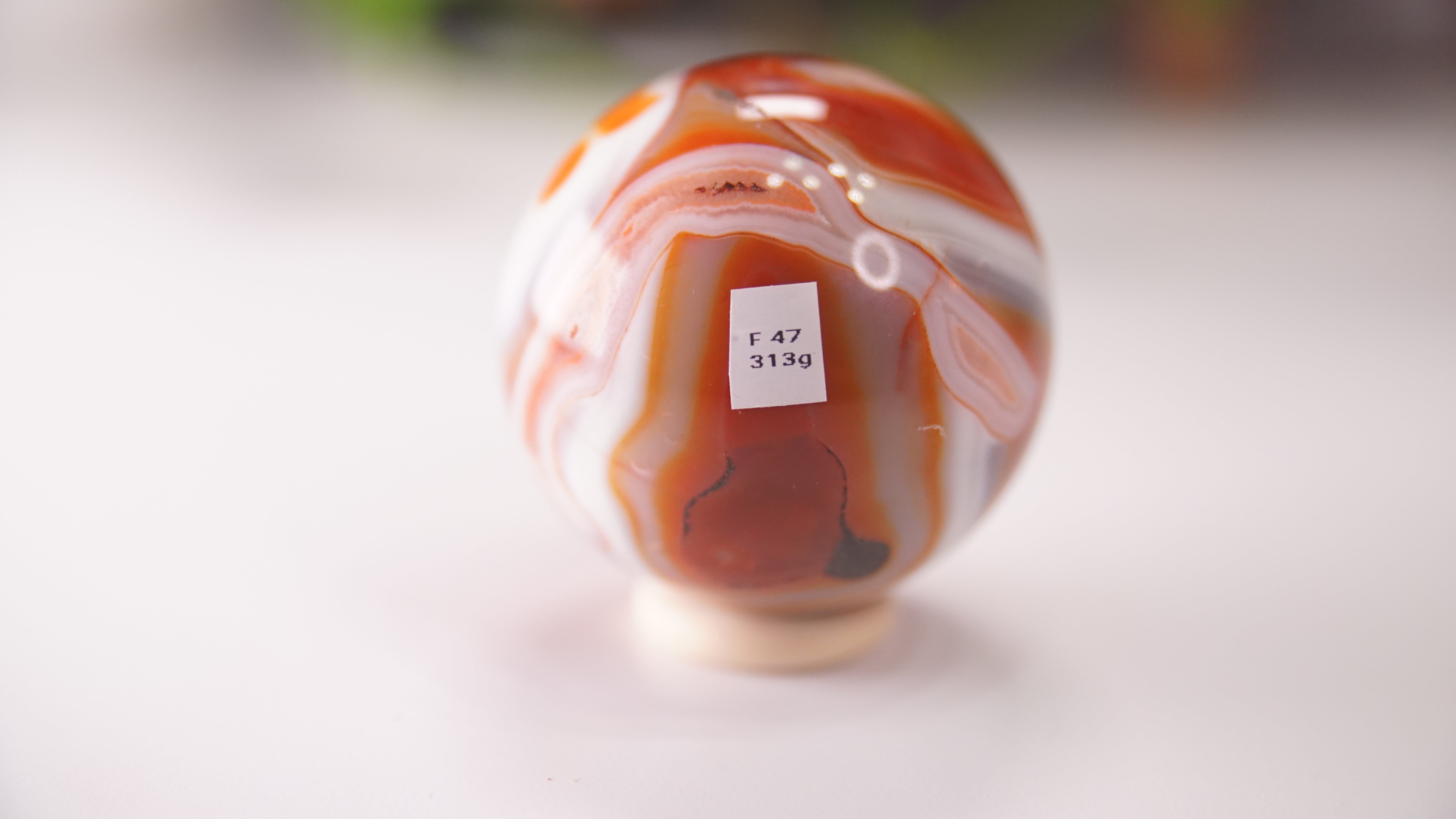 Stunning Carnelian Spheres | High Quality | US Seller (F)