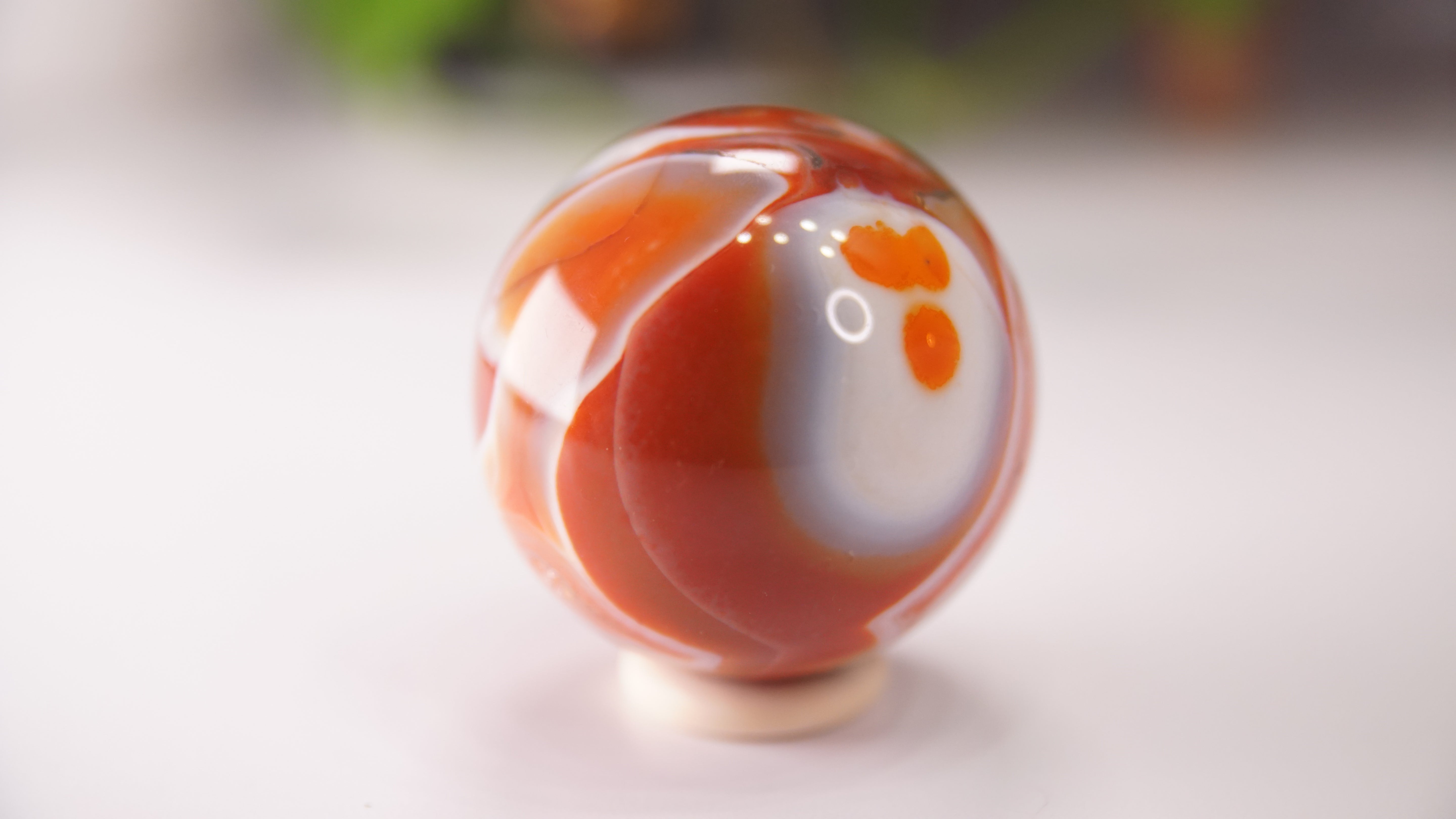 Stunning Carnelian Spheres | High Quality | US Seller (F)