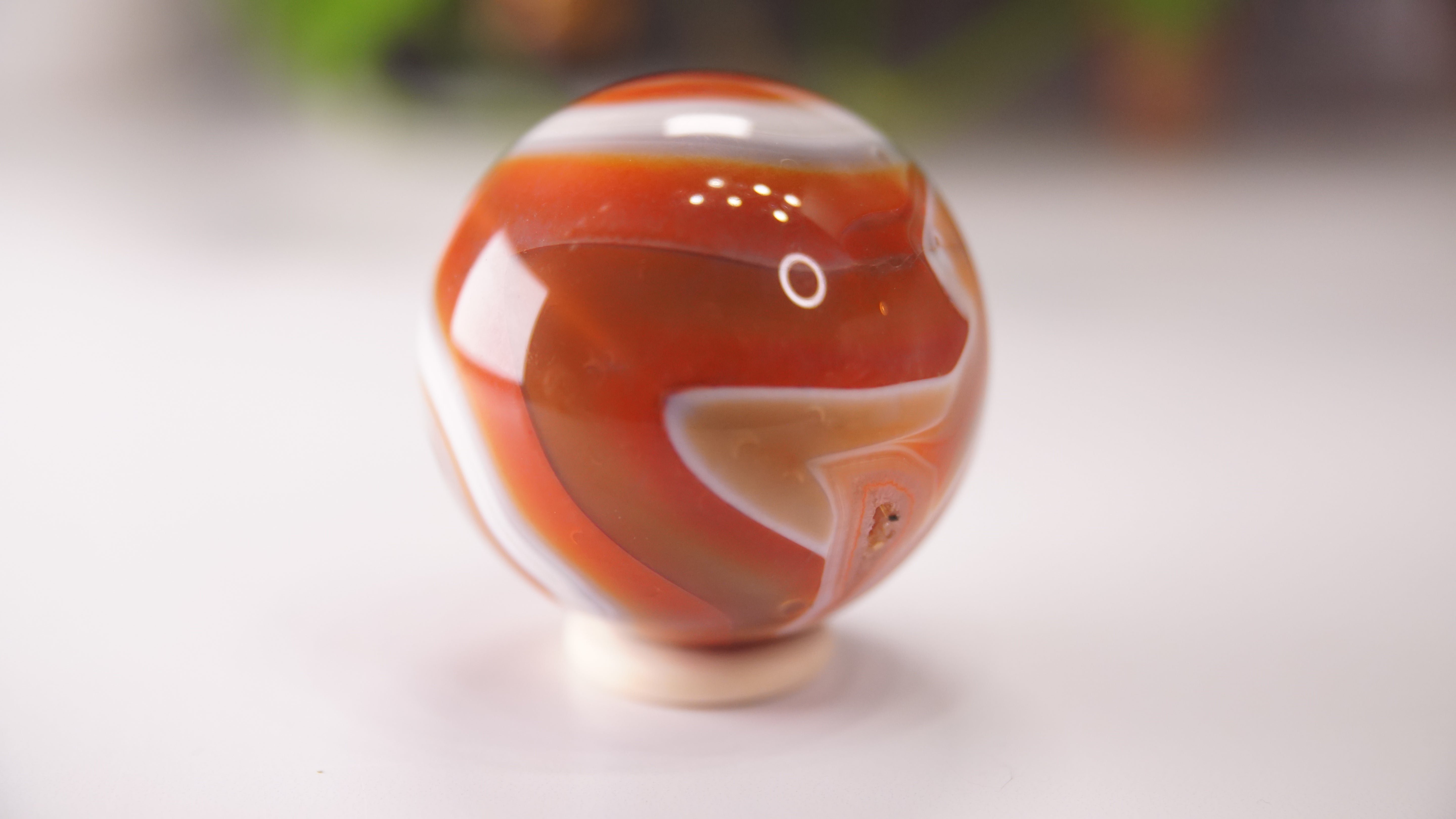 Stunning Carnelian Spheres | High Quality | US Seller (F)