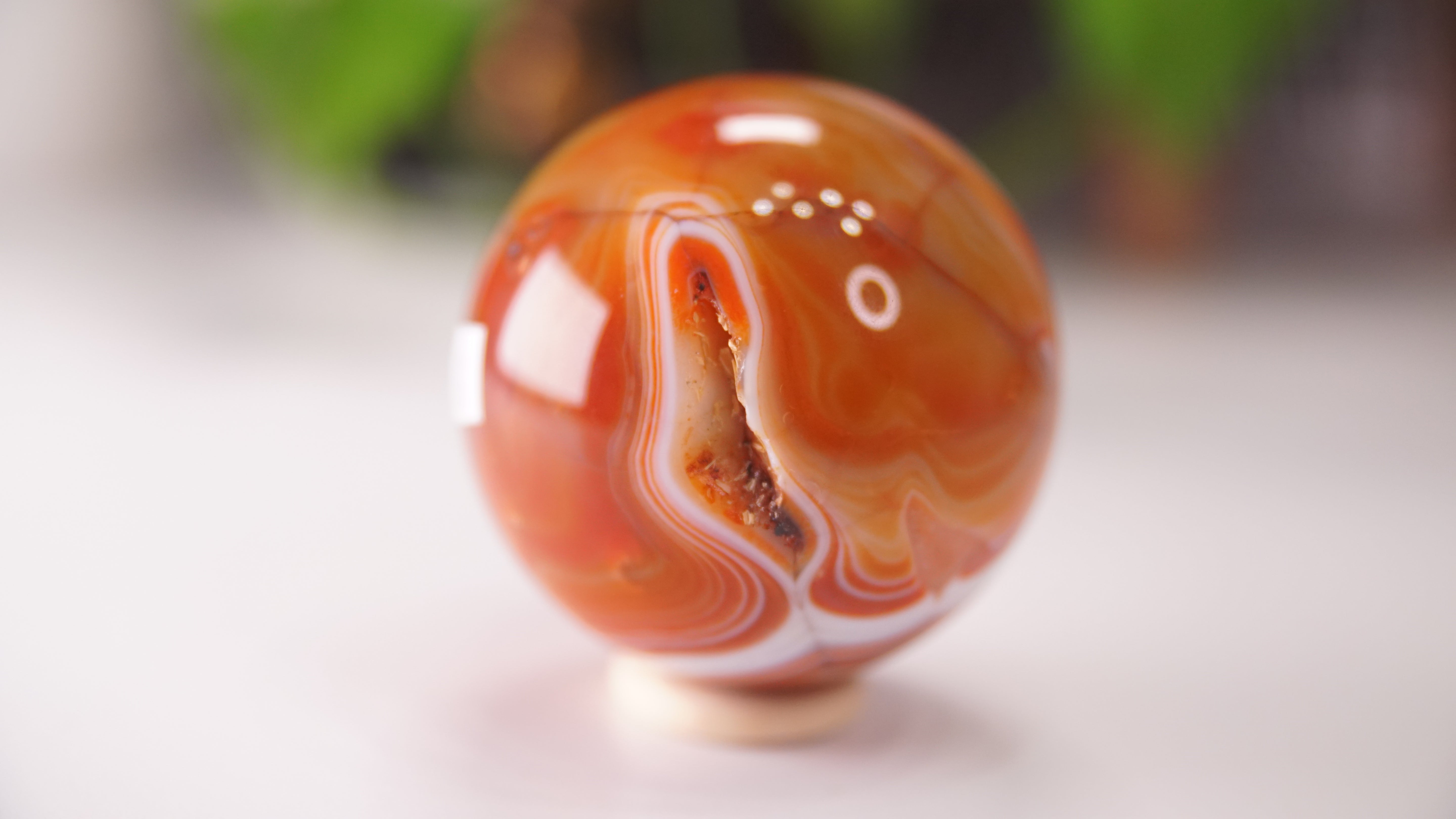 Stunning Carnelian Spheres | High Quality | US Seller (G)