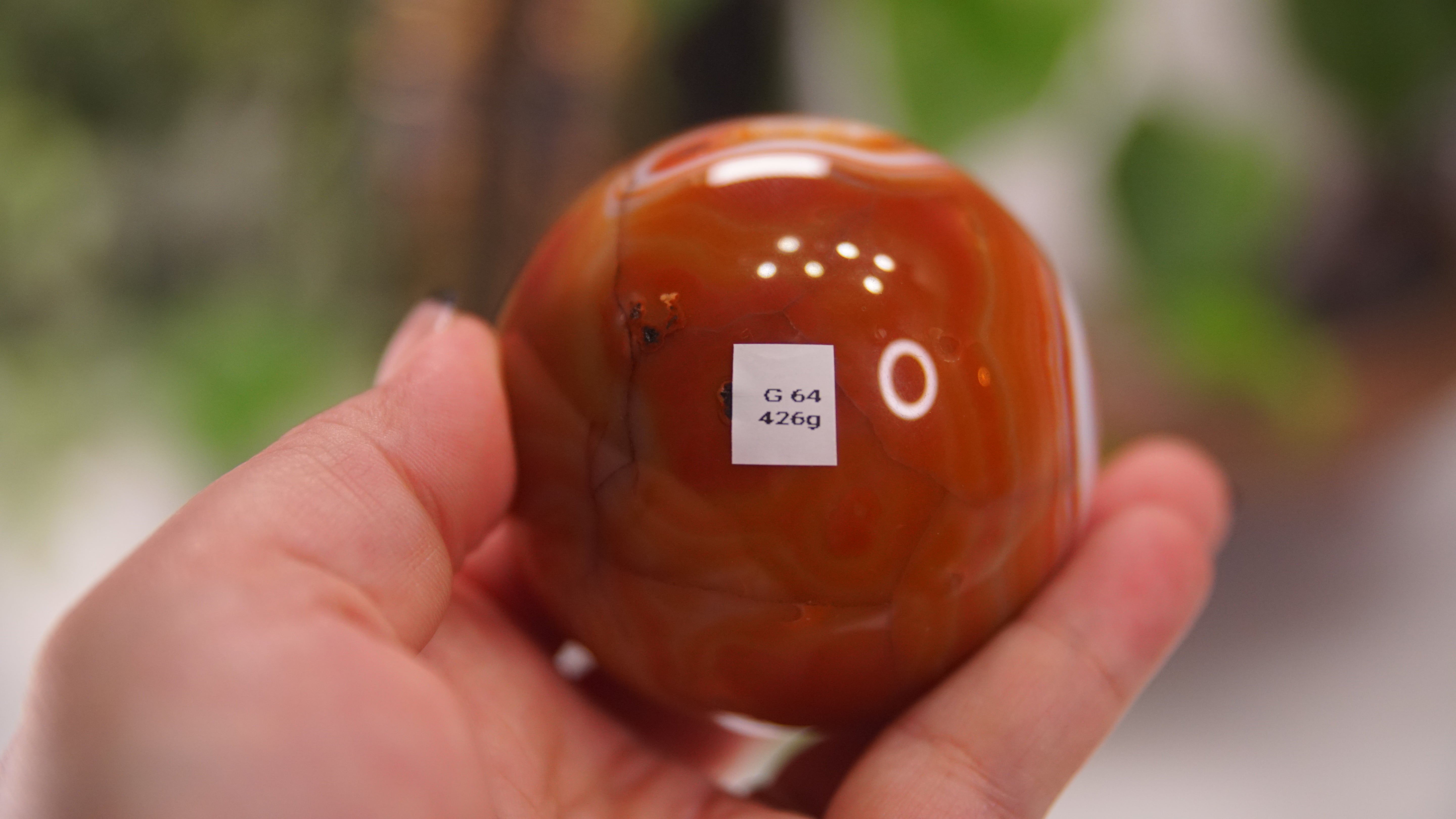 Stunning Carnelian Spheres | High Quality | US Seller (G)