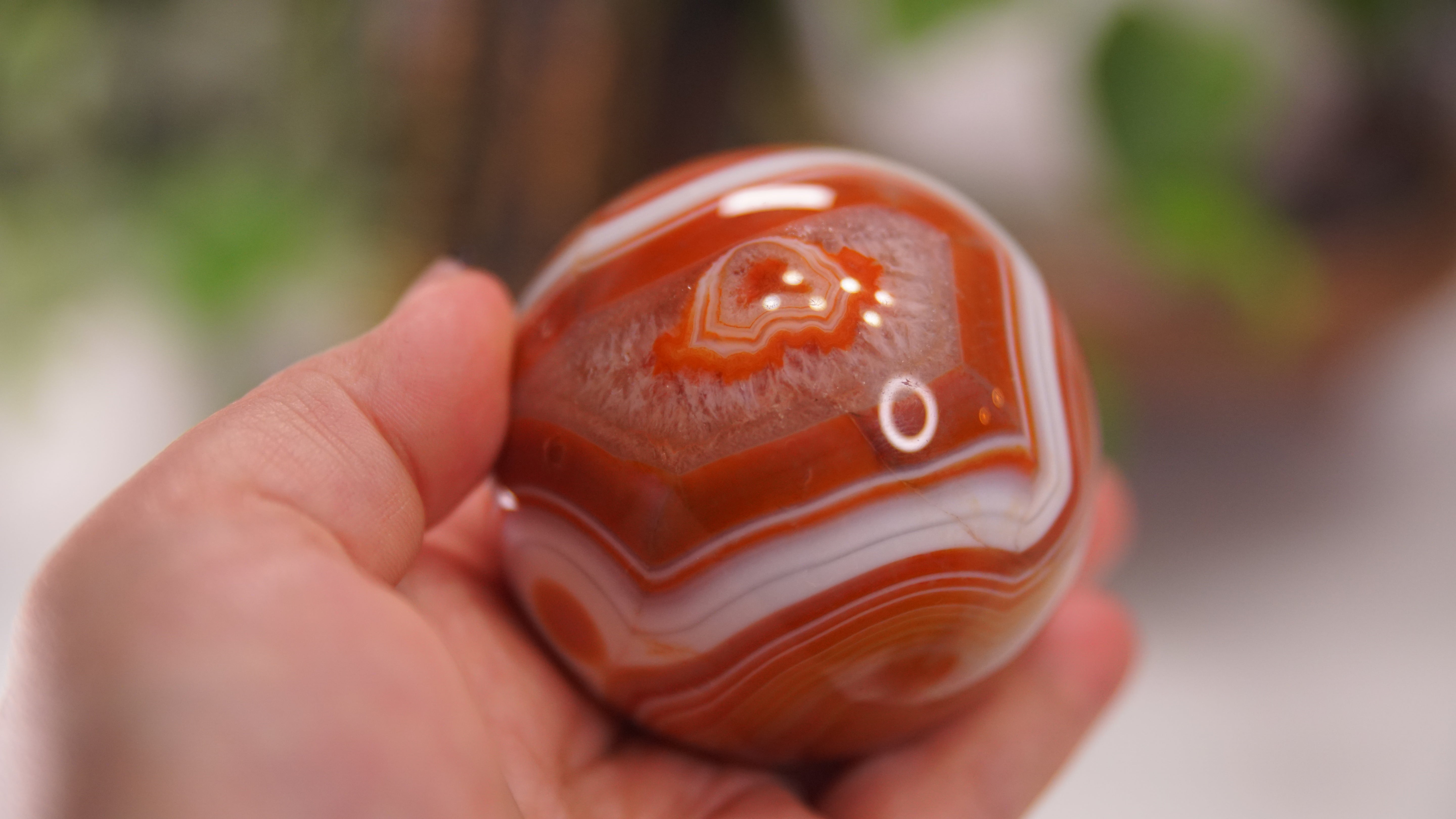 Stunning Carnelian Spheres | High Quality | US Seller (G)
