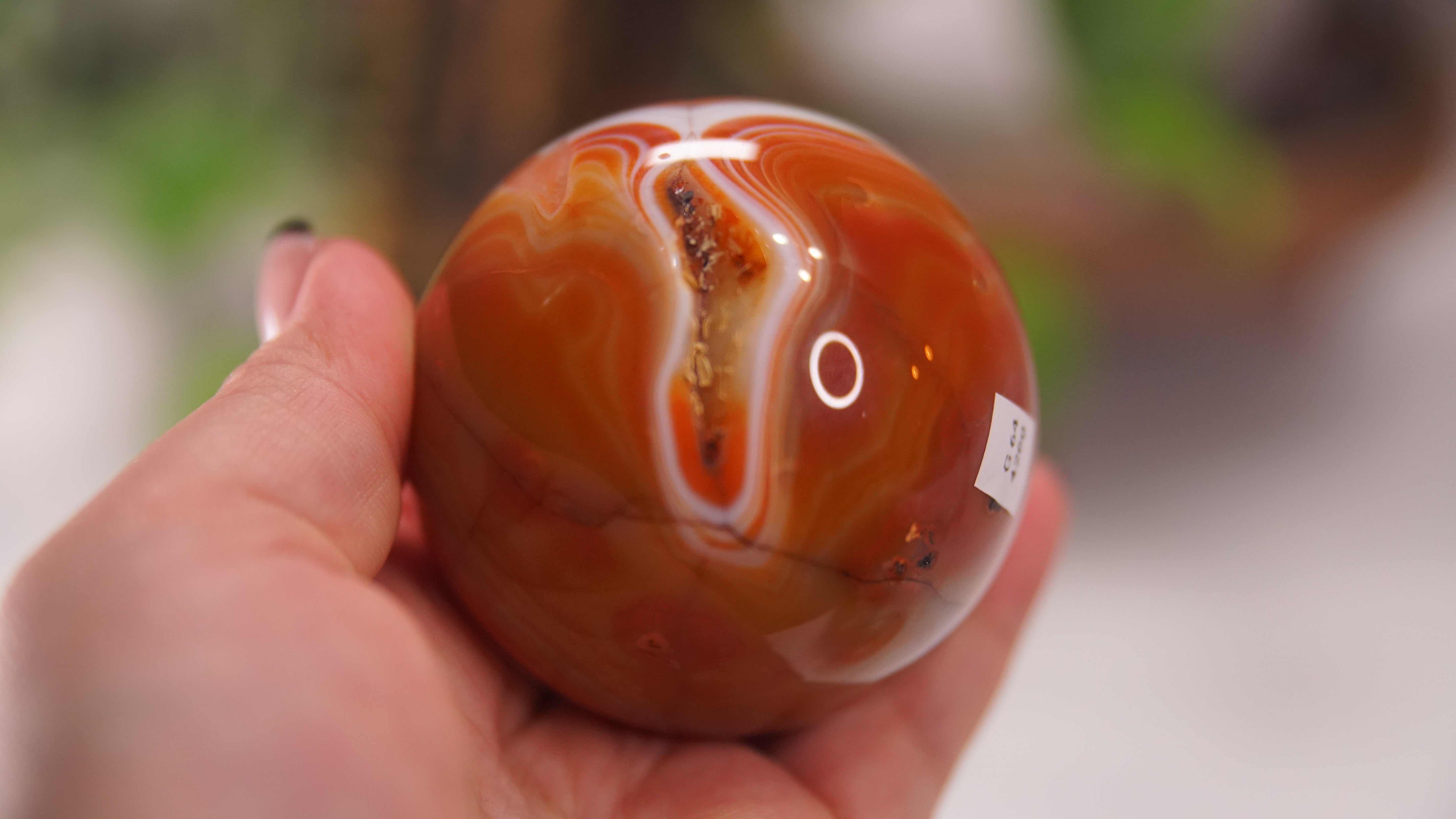 Stunning Carnelian Spheres | High Quality | US Seller (G)