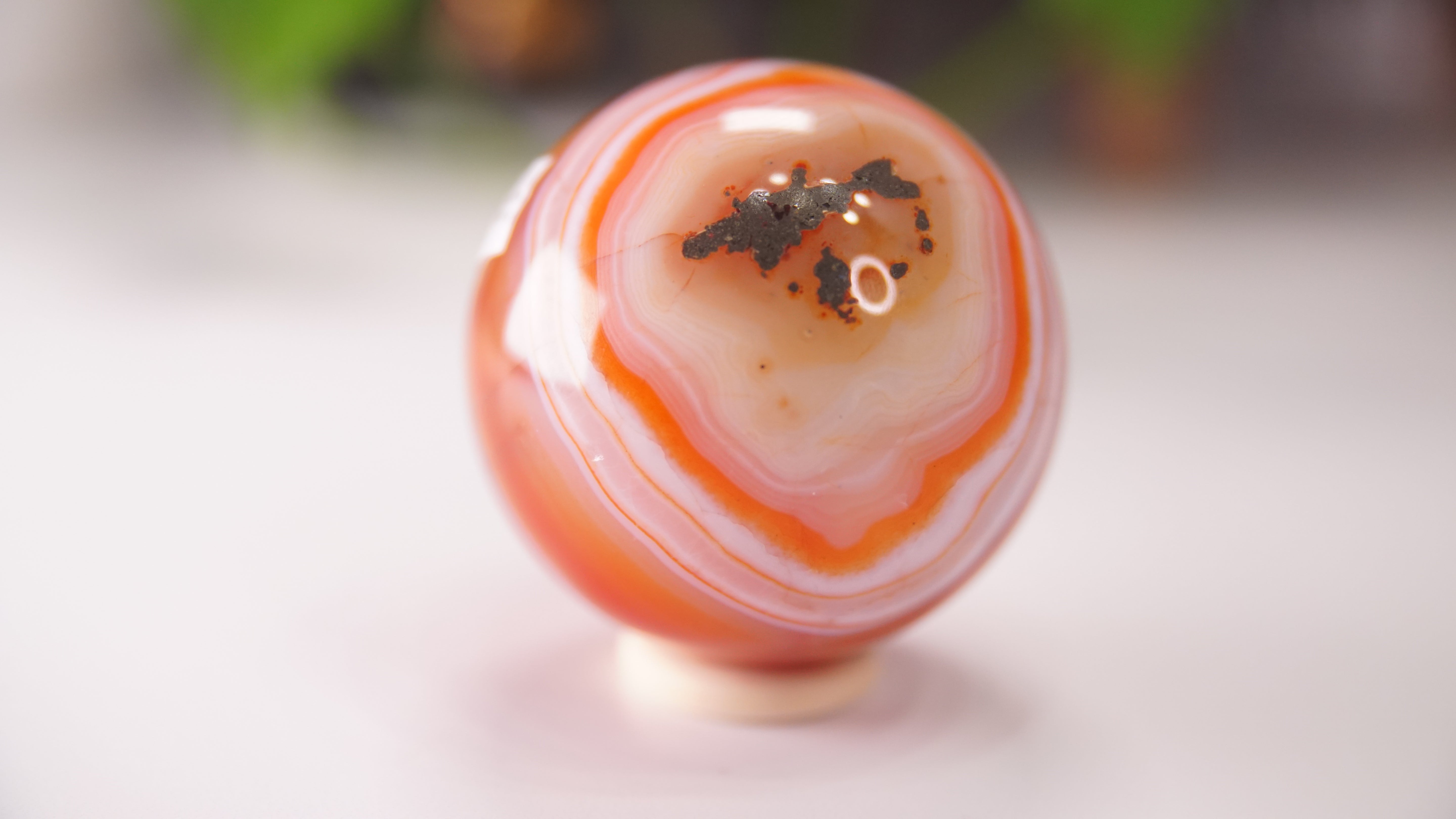 Stunning Carnelian Spheres | High Quality | US Seller (H)