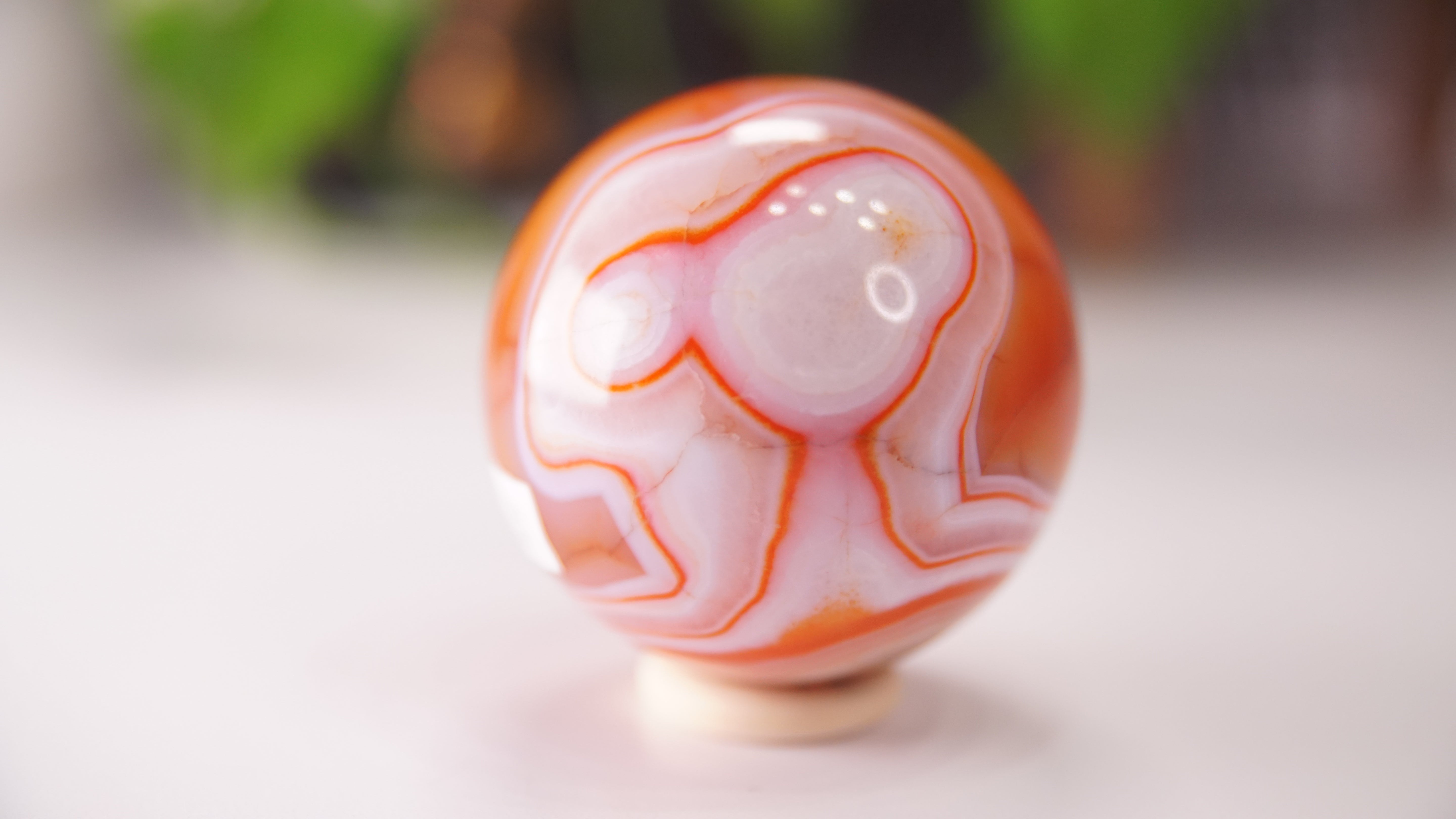 Stunning Carnelian Spheres | High Quality | US Seller (H)