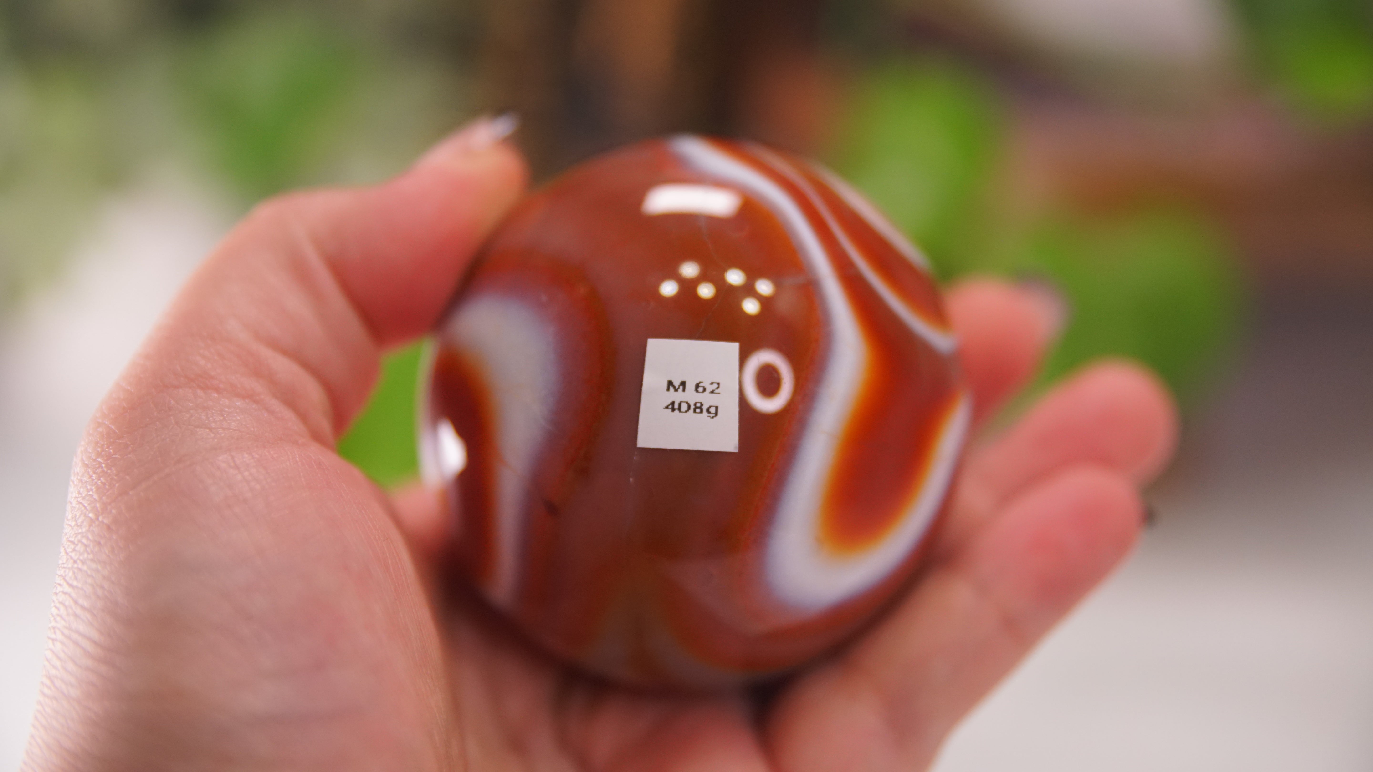 Stunning Carnelian Spheres | High Quality | US Seller (M)