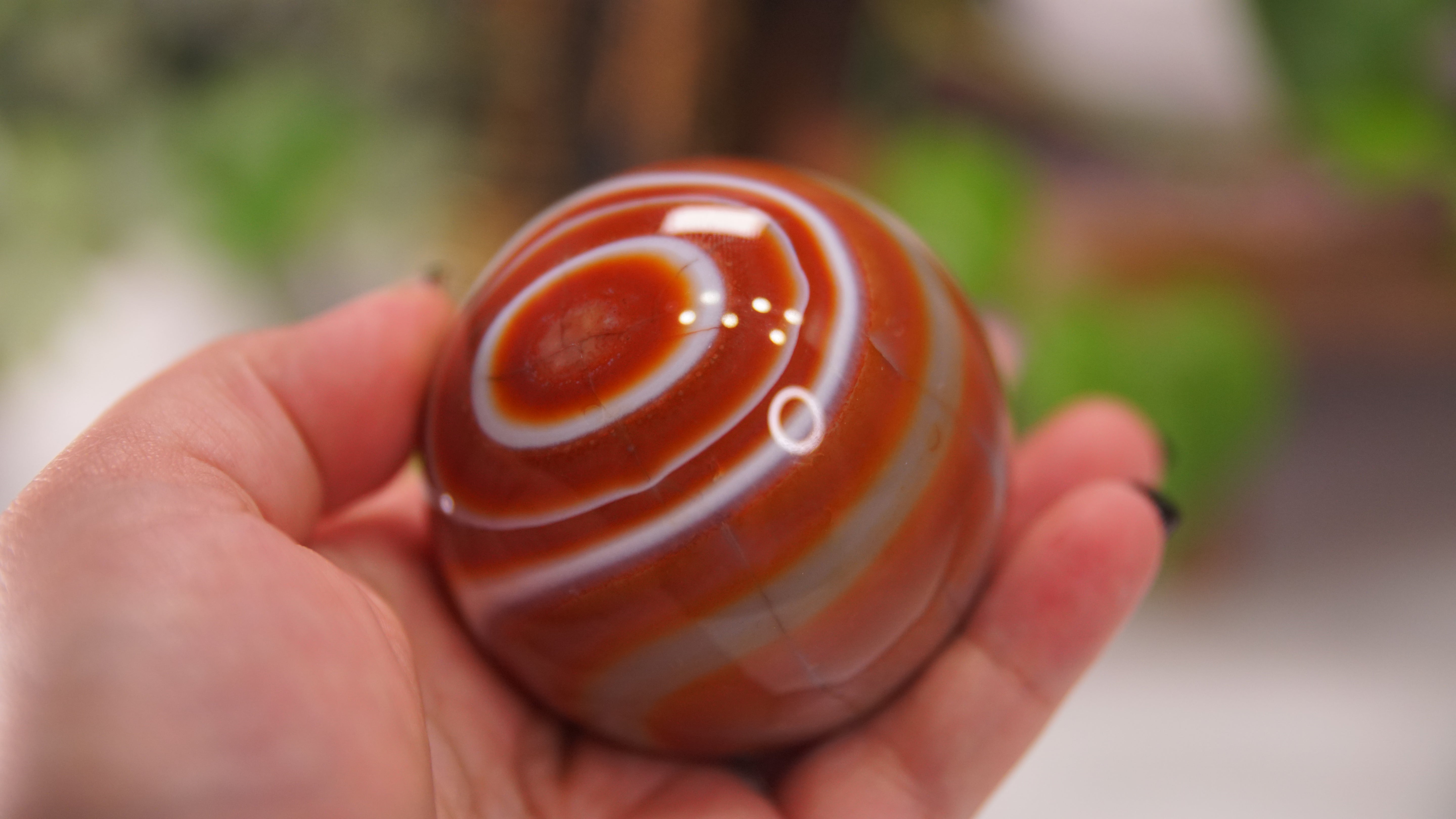 Stunning Carnelian Spheres | High Quality | US Seller (M)