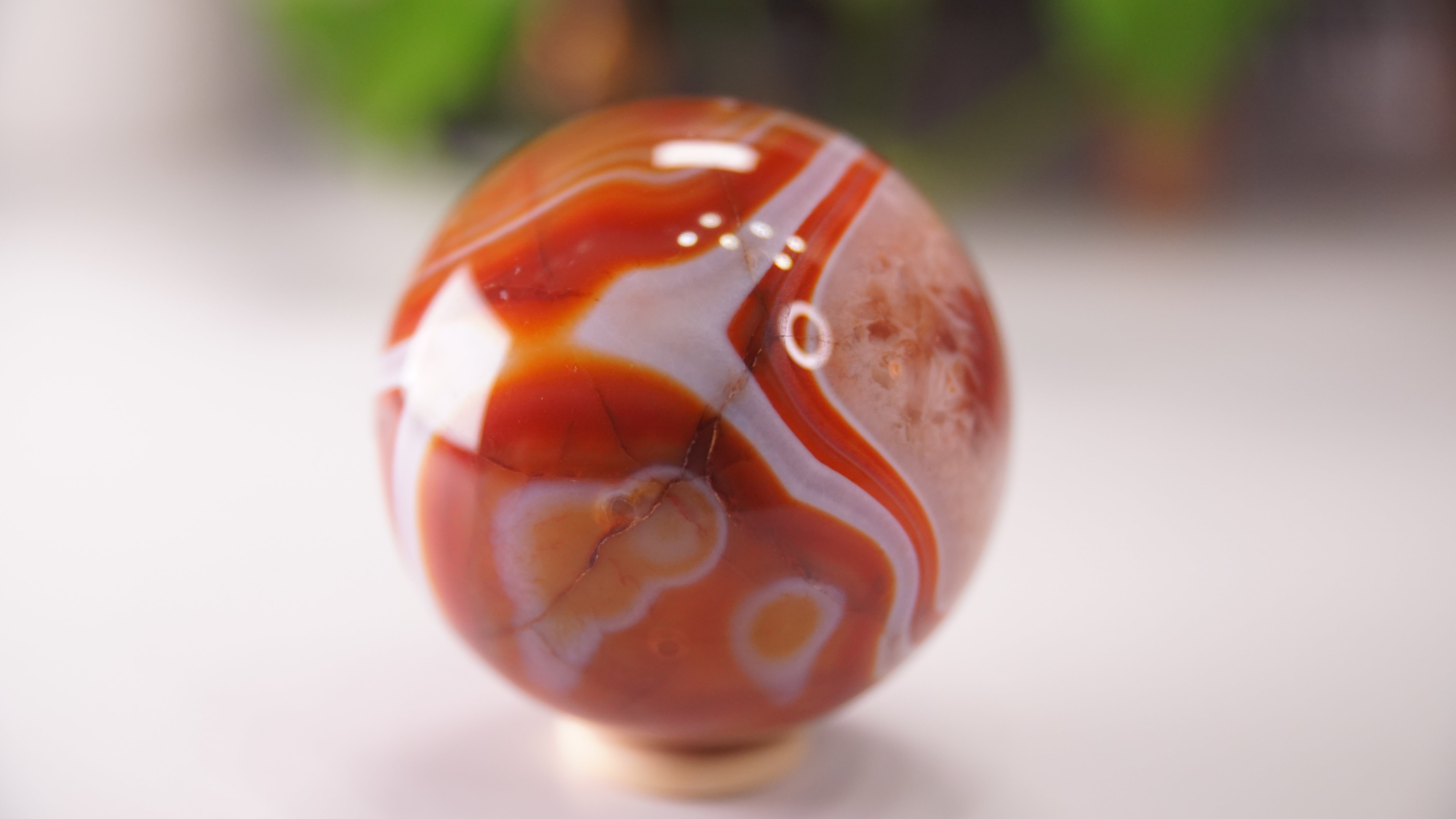 Stunning Carnelian Spheres | High Quality | US Seller (N)