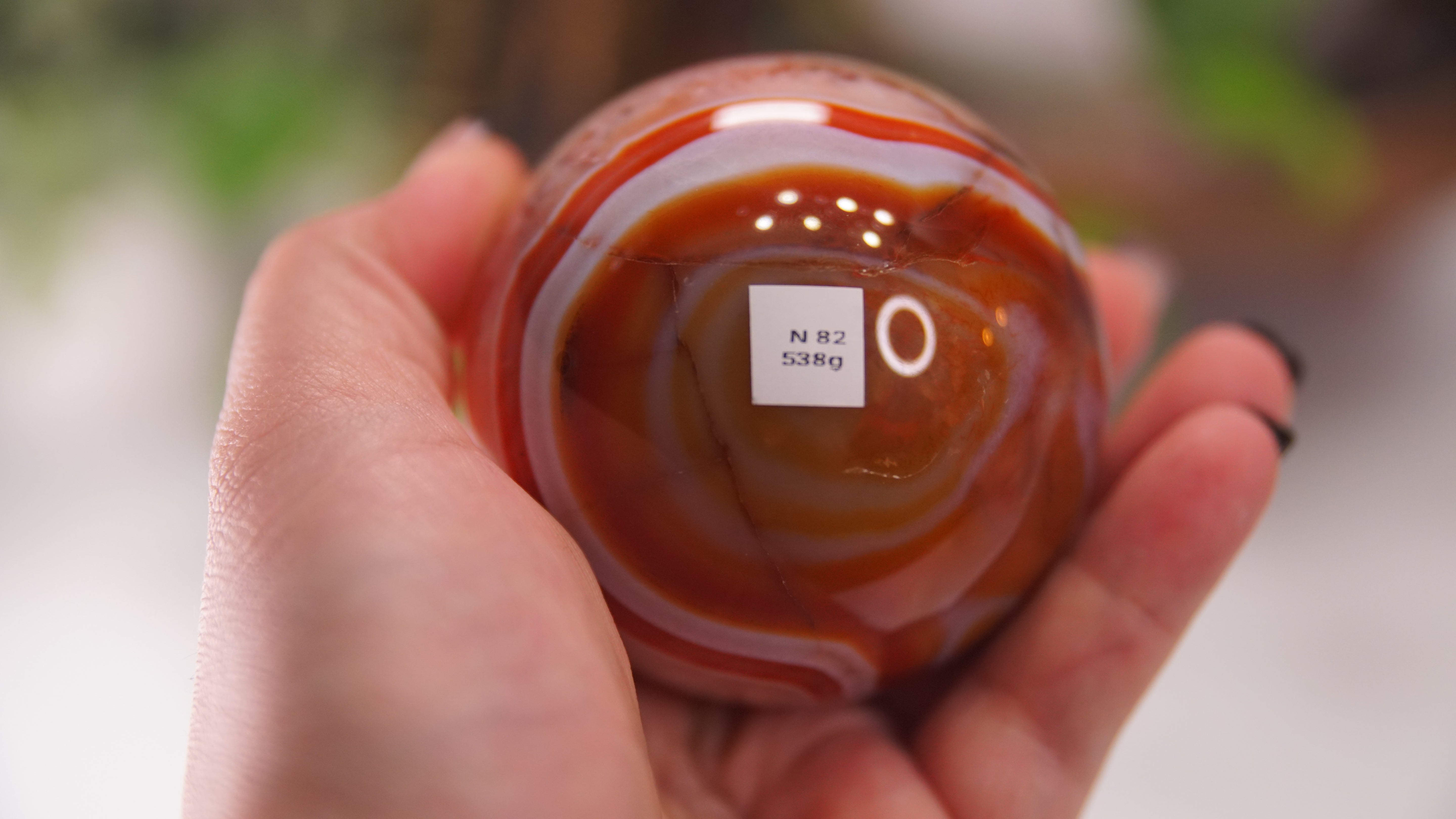 Stunning Carnelian Spheres | High Quality | US Seller (N)