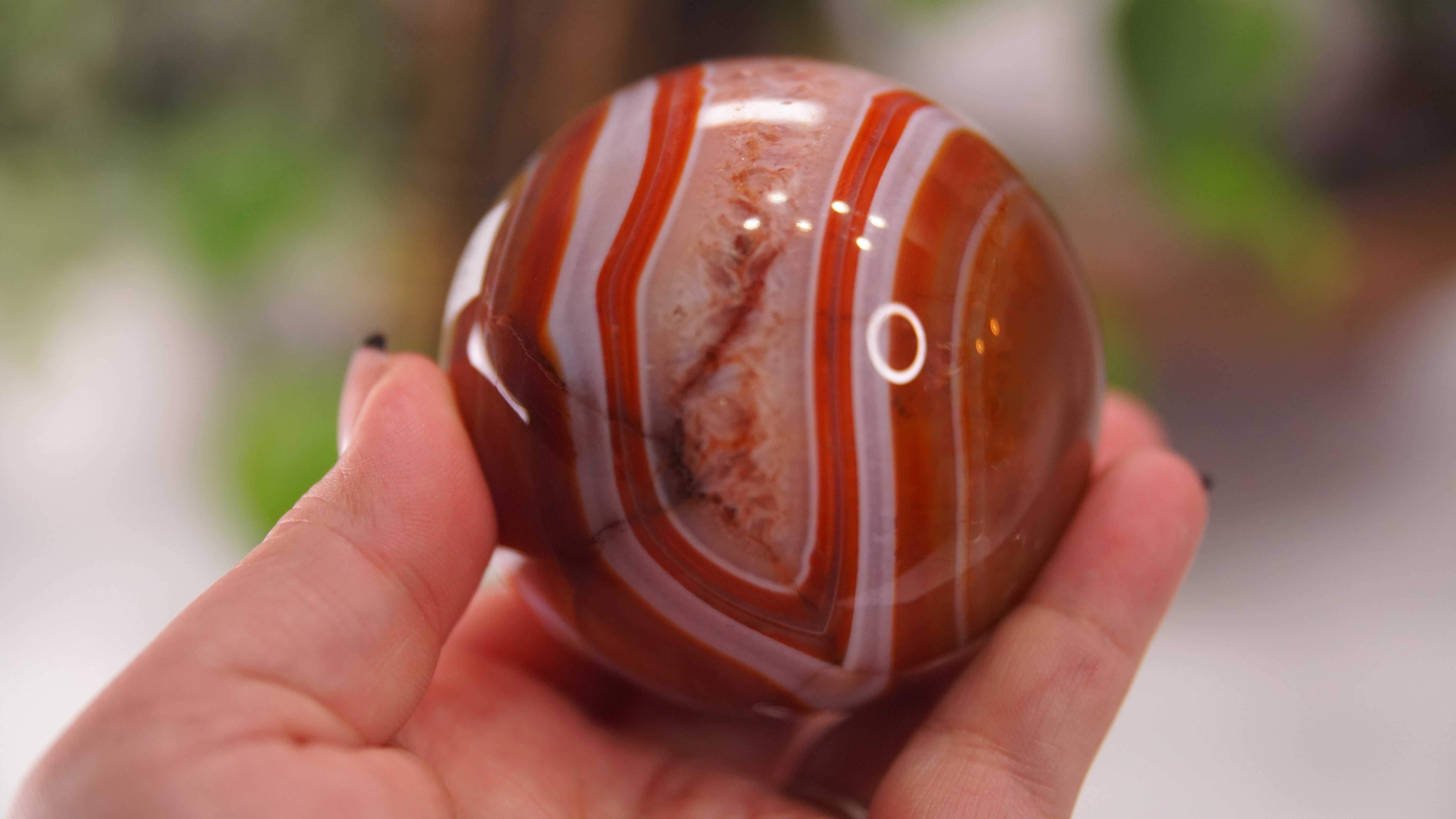 Stunning Carnelian Spheres | High Quality | US Seller (N)