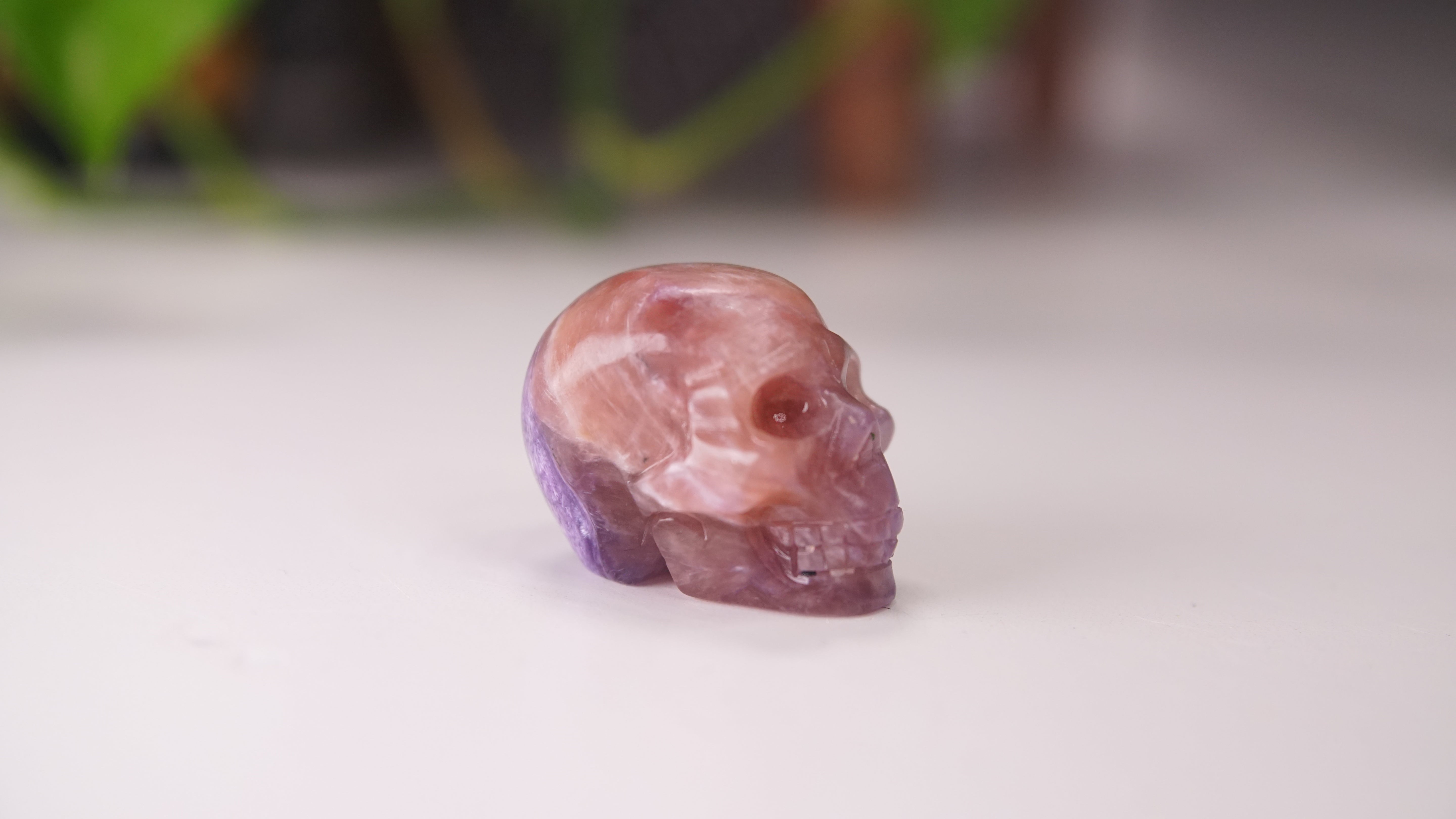 High Quality Charoite Crystal Carving (X)