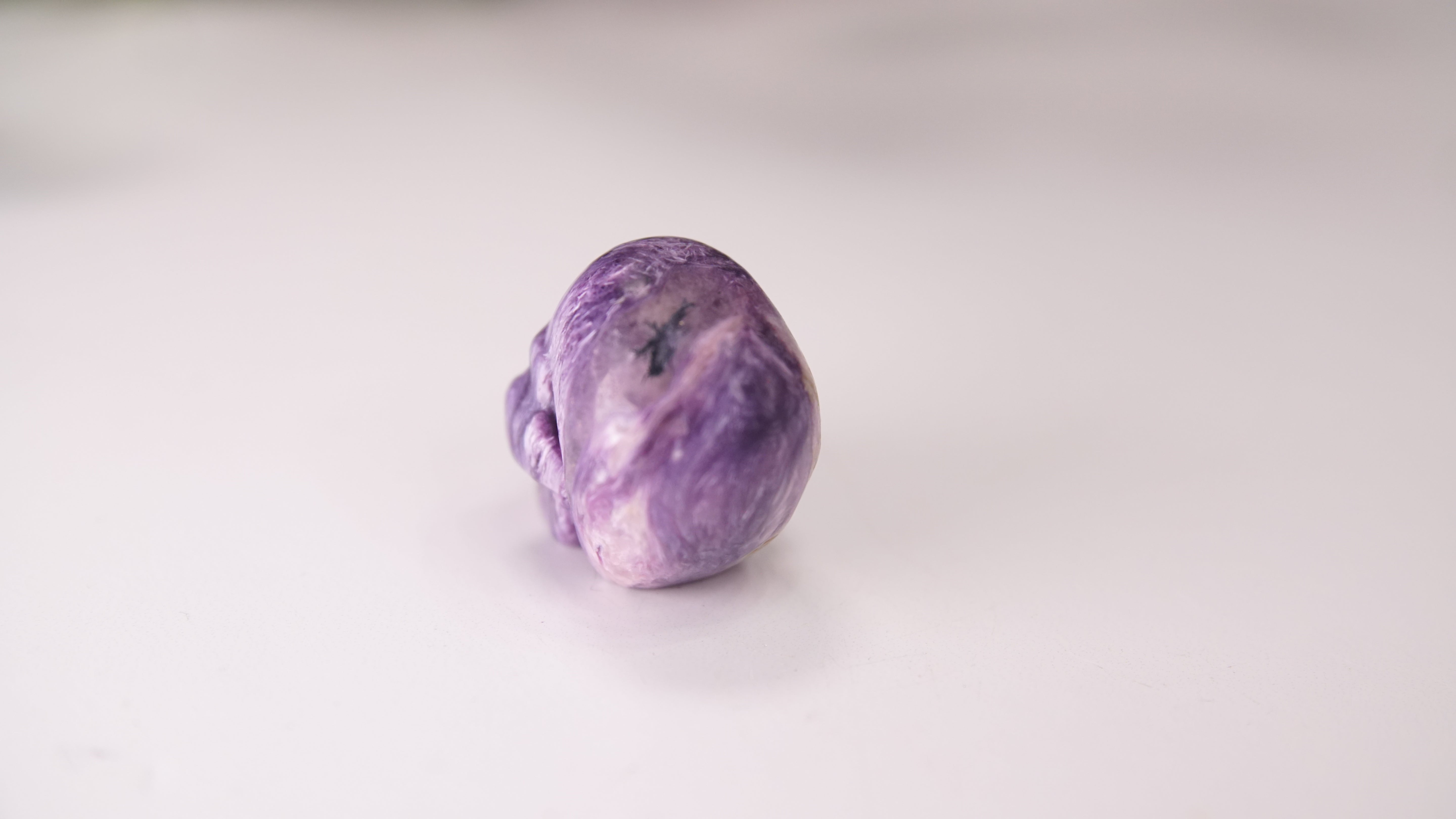 High Quality Charoite Crystal Carving (S)