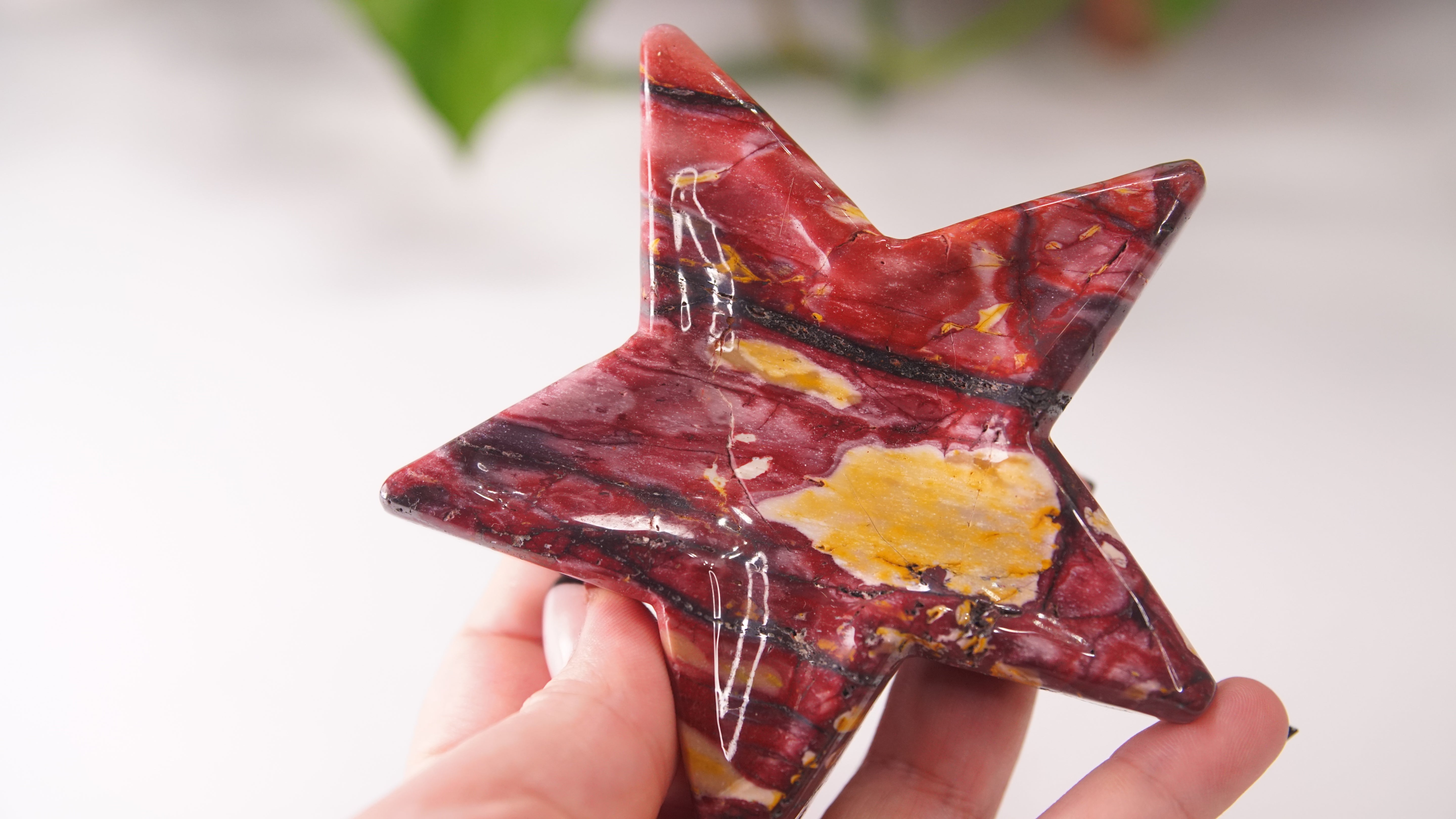 Mookaite Star Bowl Carving (L)