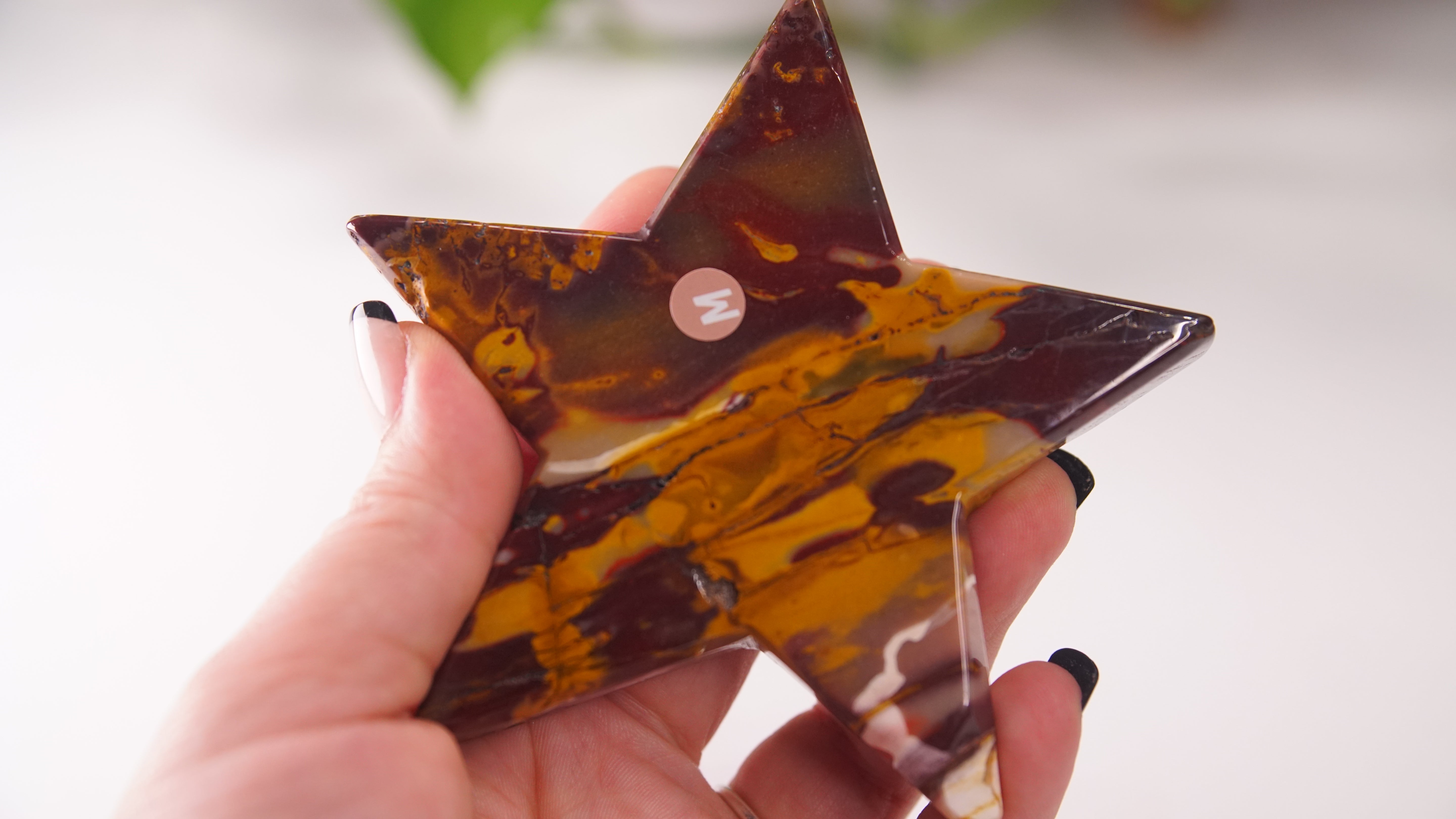 Mookaite Star Bowl Carving (M)