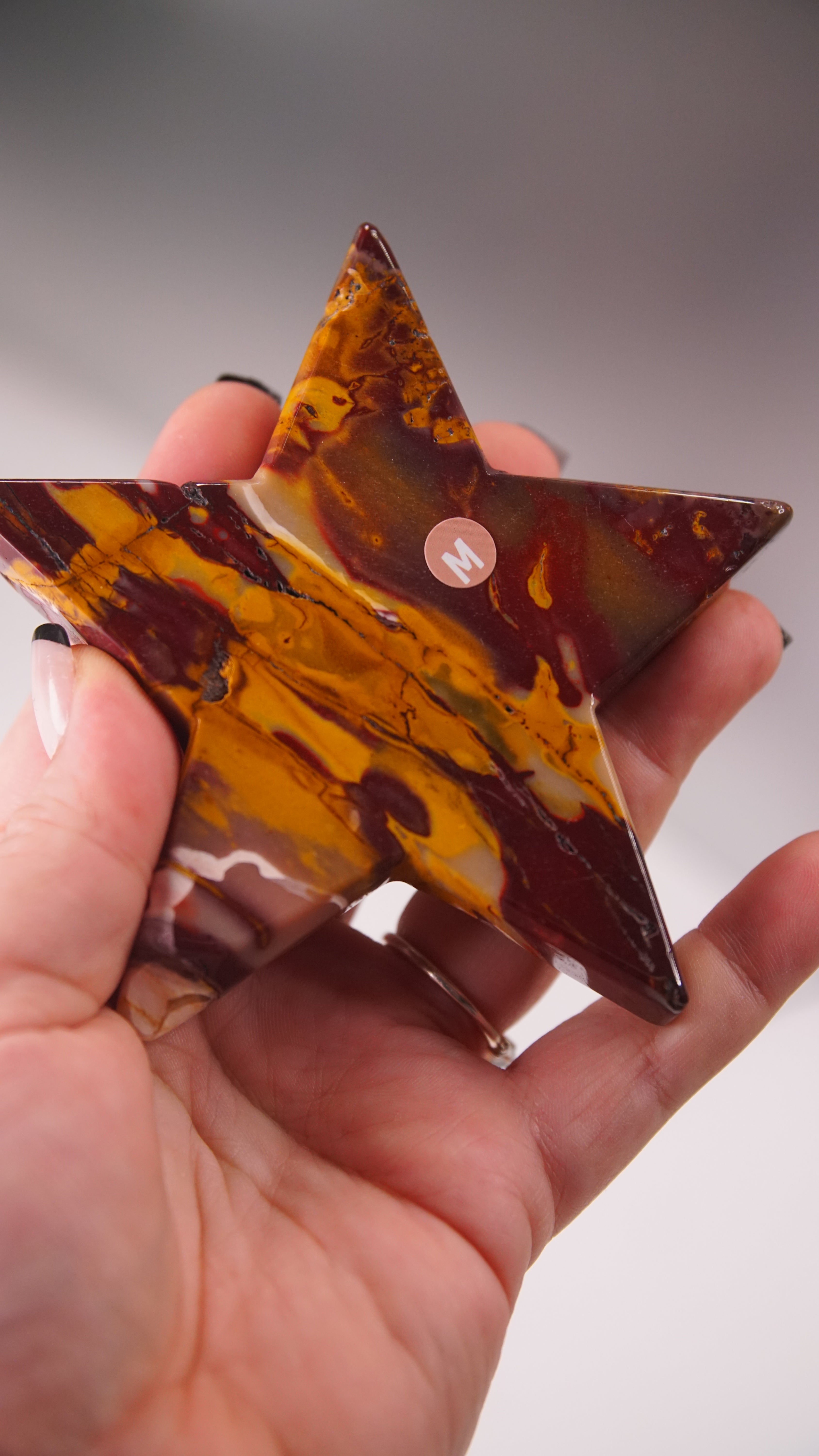 Mookaite Star Bowl Carving (M)