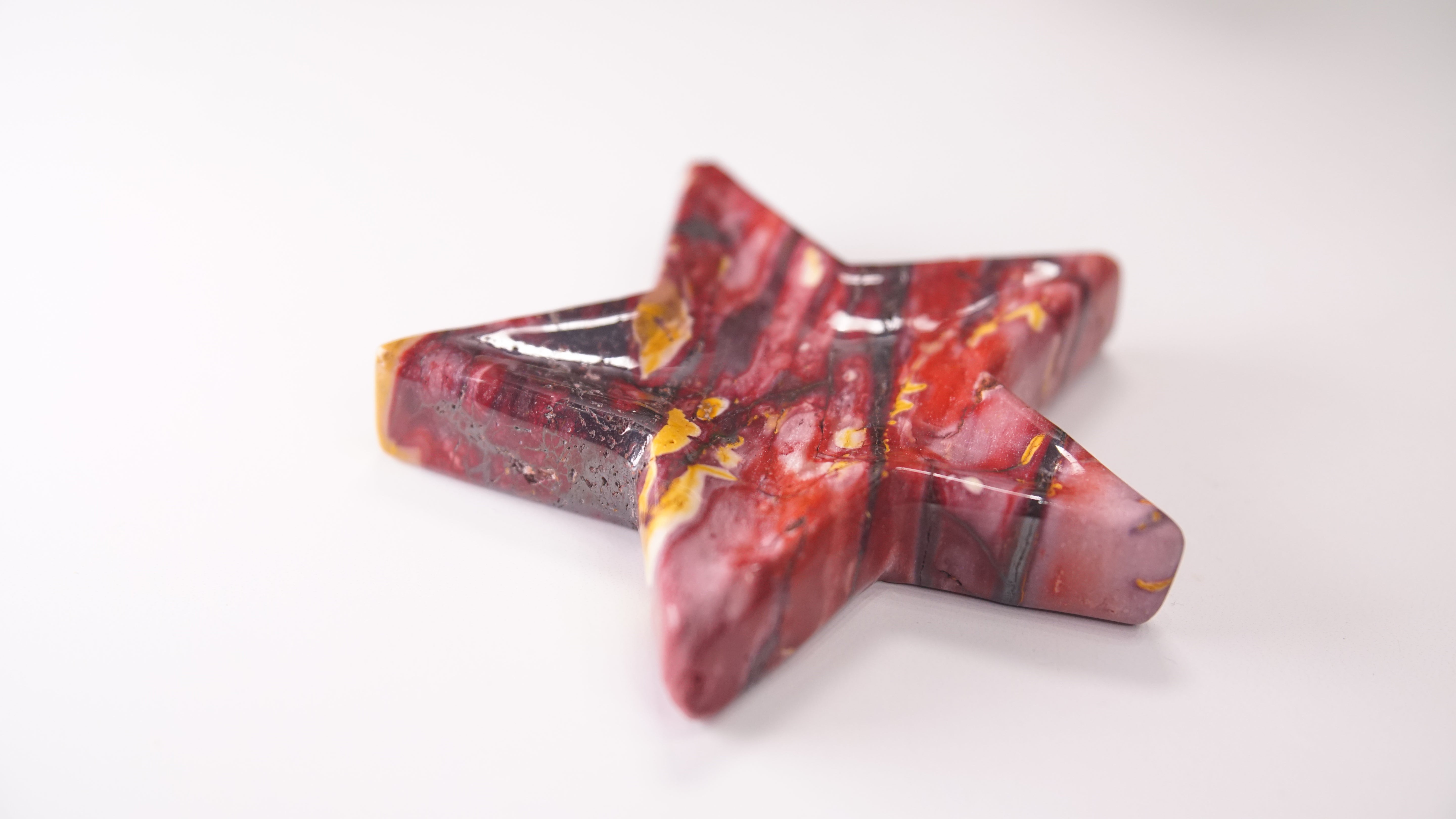 Mookaite Star Bowl Carving (N)