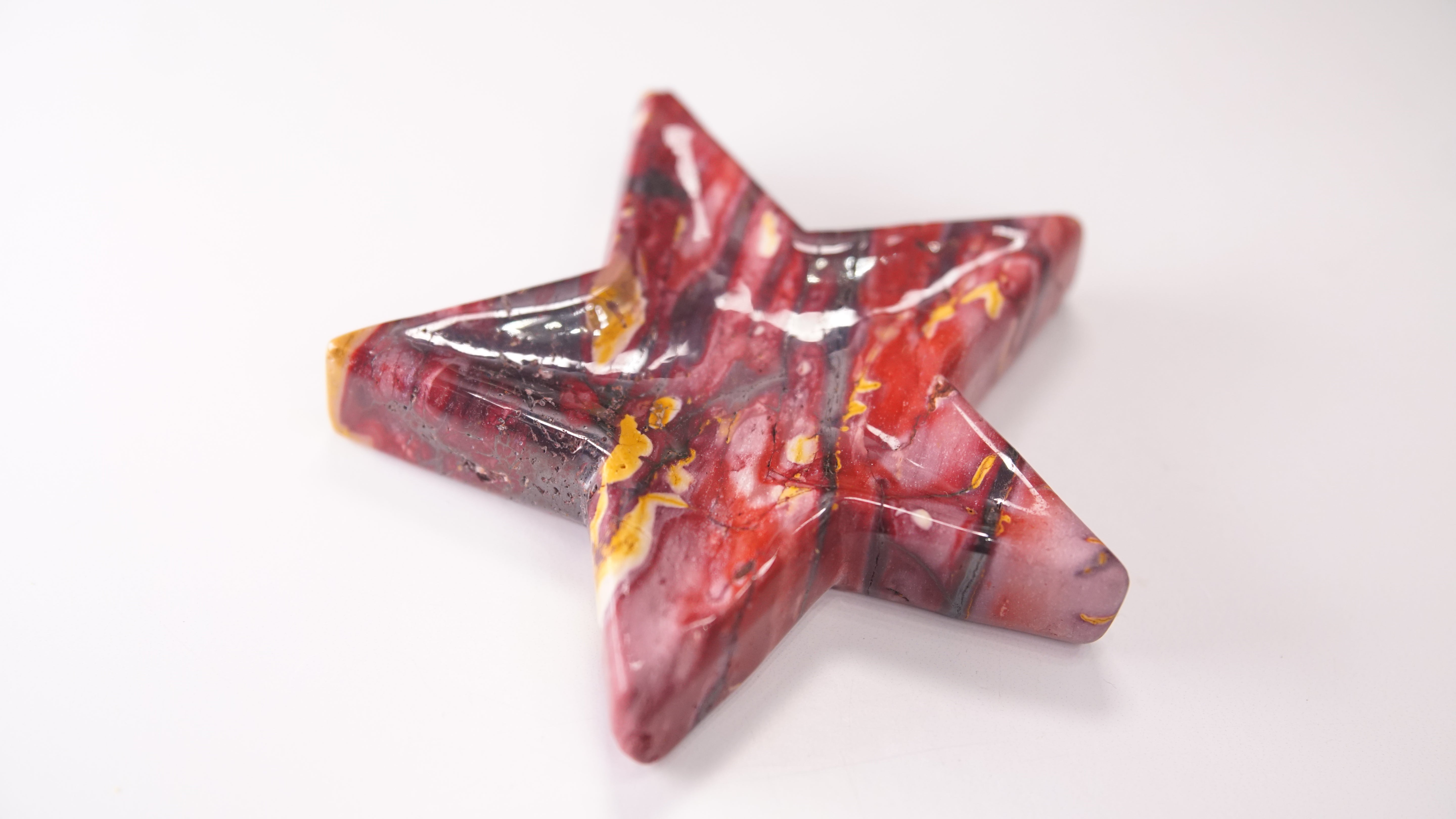 Mookaite Star Bowl Carving (N)