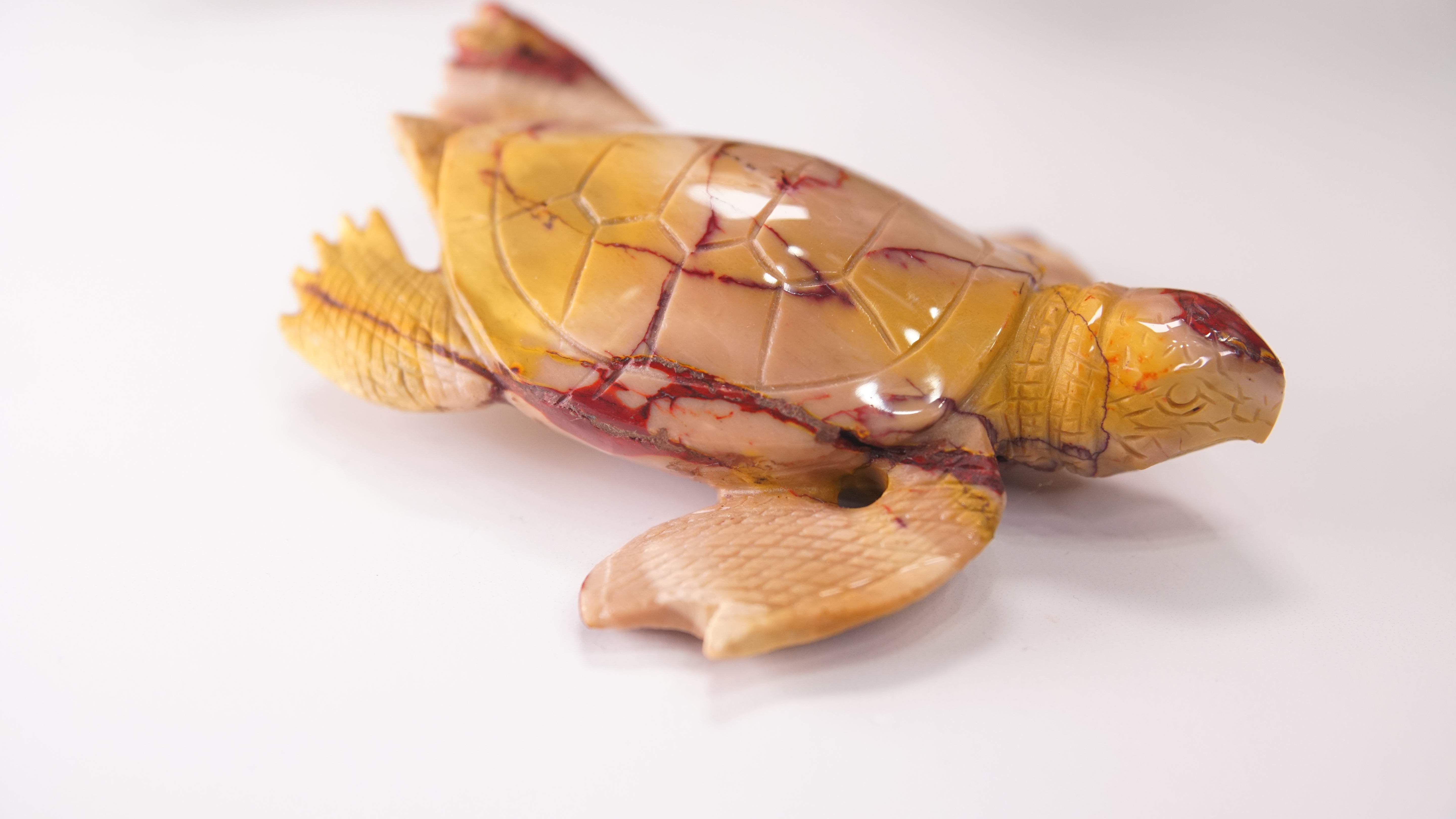 Mookaite Boutique Hand Carved Sea Turtle