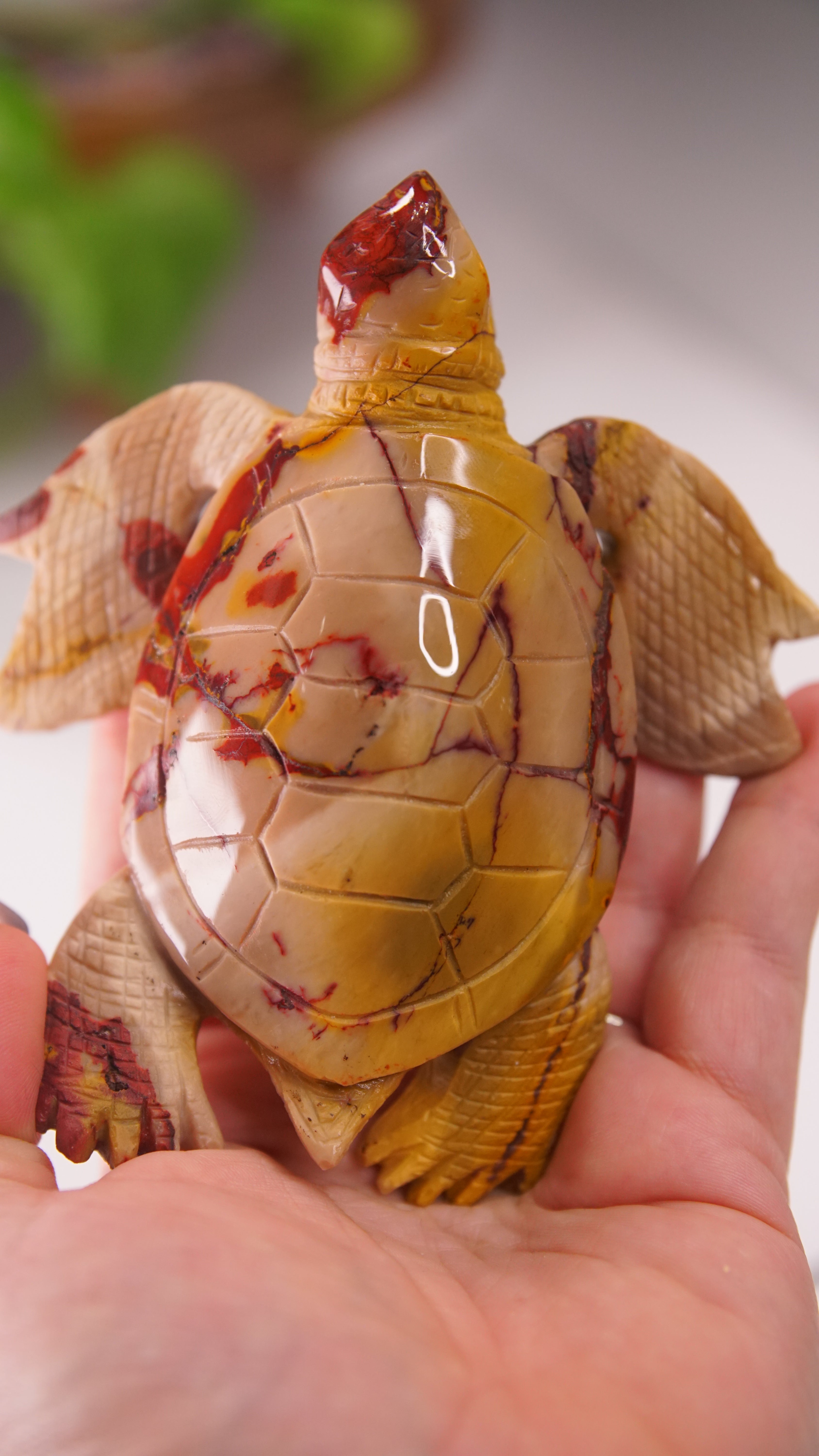 Mookaite Boutique Hand Carved Sea Turtle