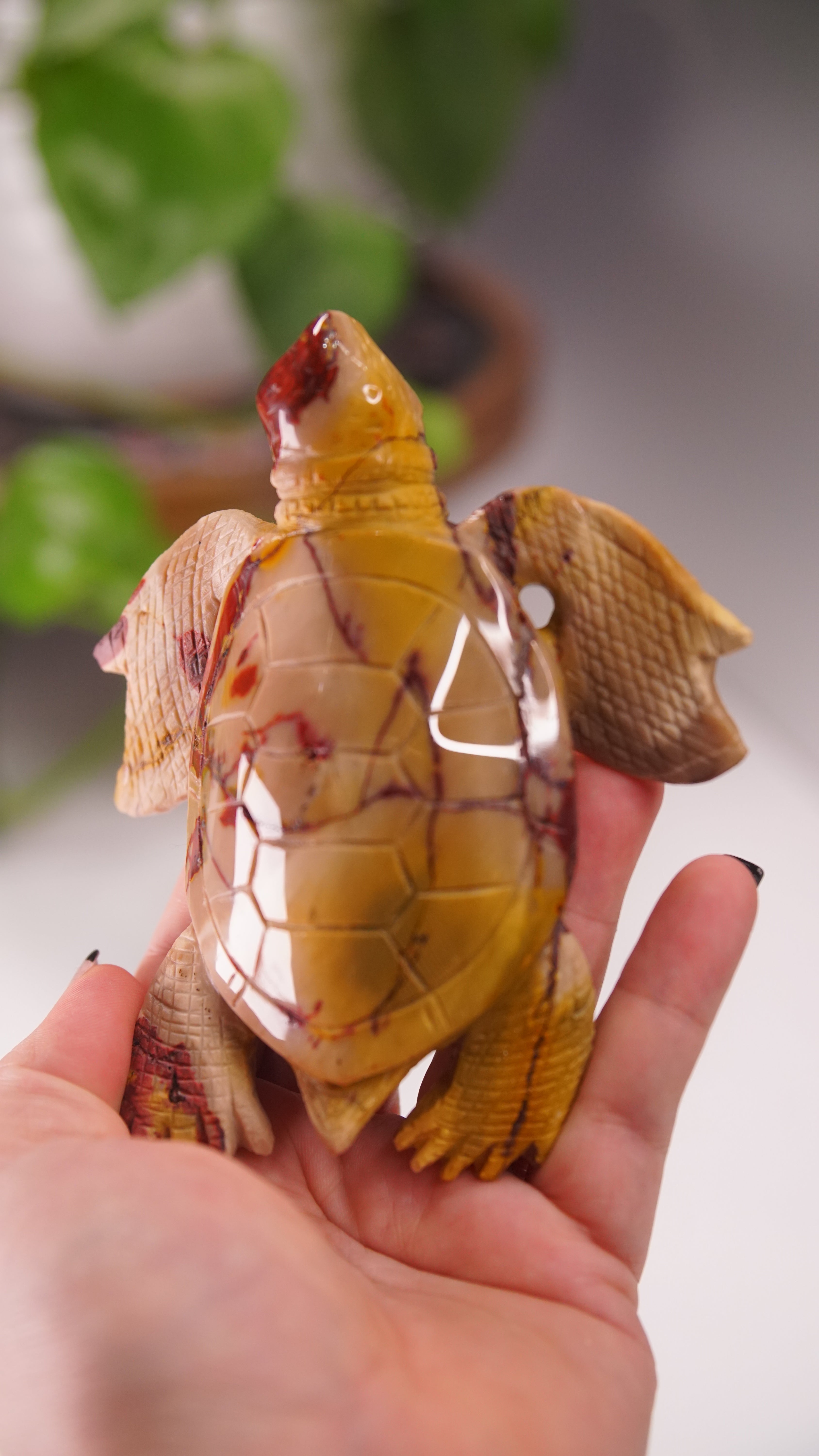 Mookaite Boutique Hand Carved Sea Turtle