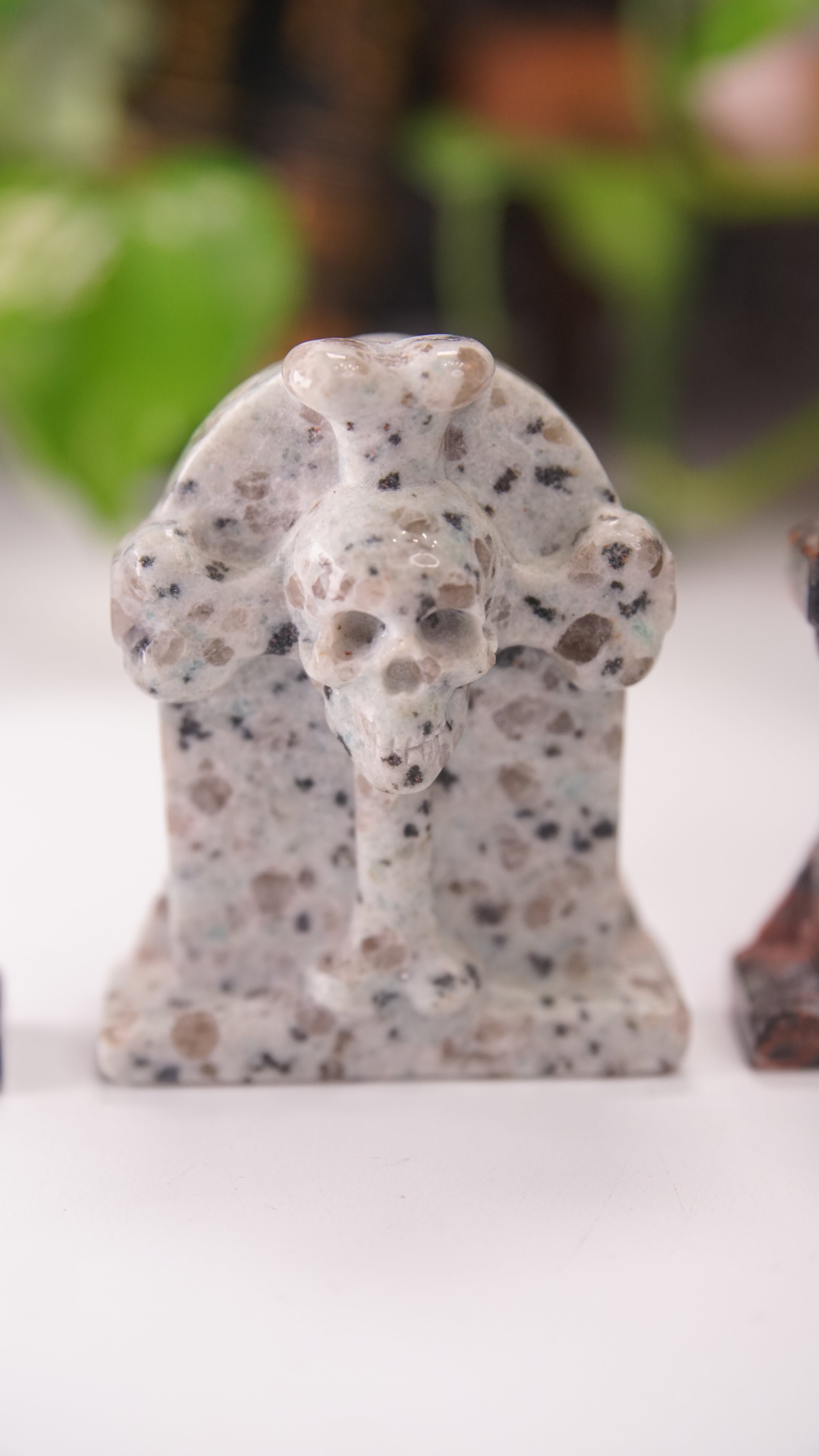 Pick Your Favorite | Gravestone With Skull Carving